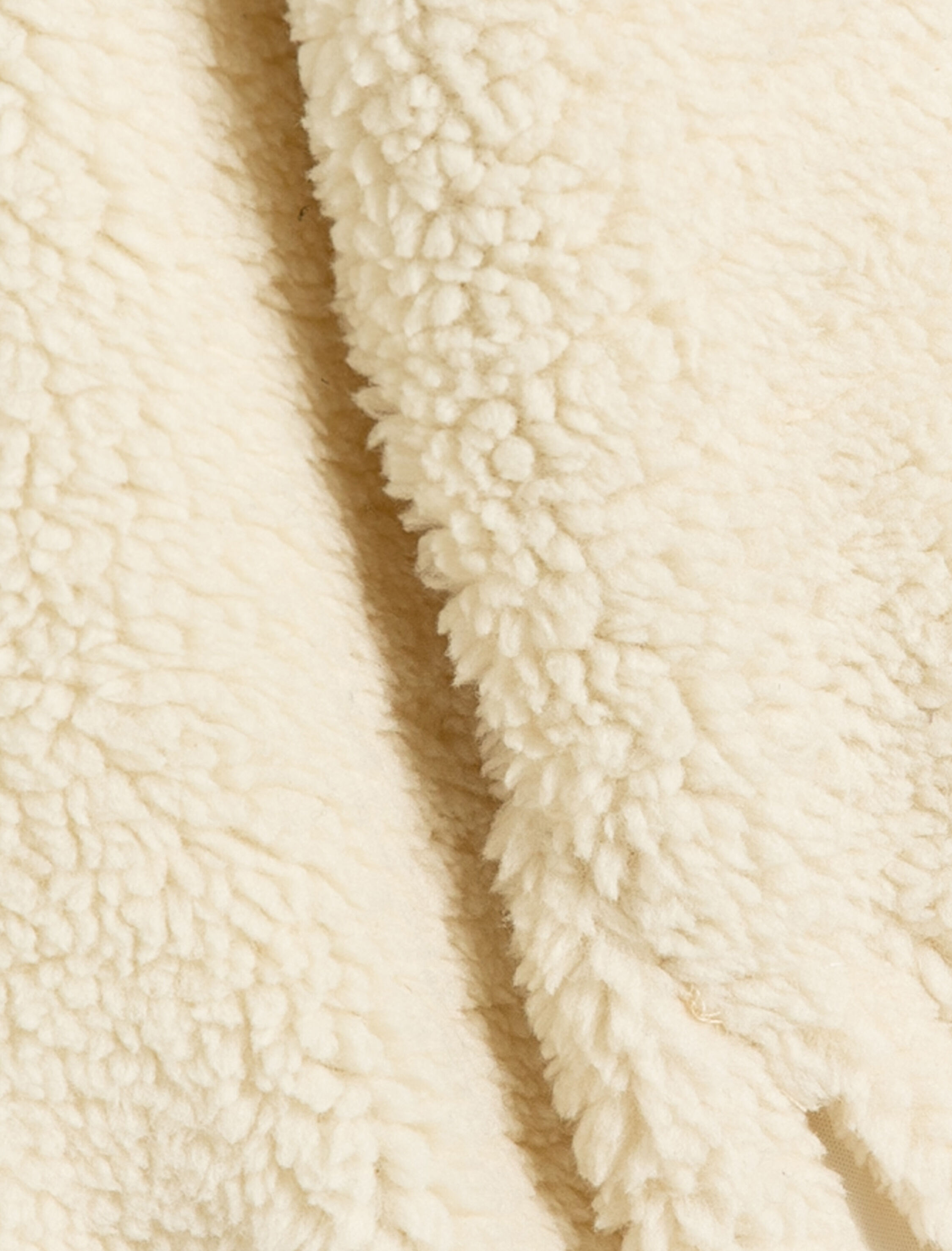  Kız Çocuk Peluş Kapşonlu Sweat Dik Yaka Fermuarlı Cepli Uzun Kollu