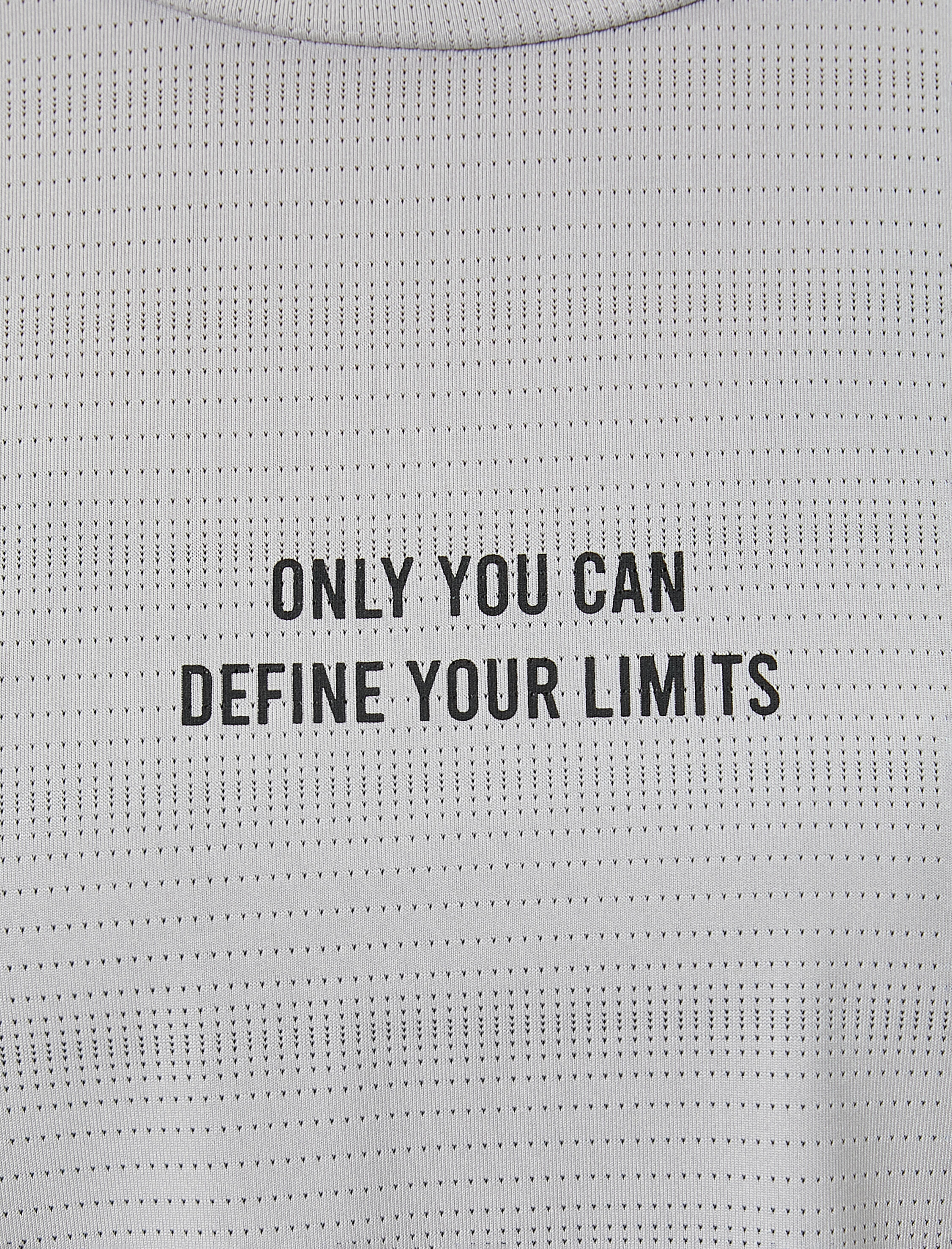   Spor Tişört Nefes Alabilir Dokulu Rahat Kalıp Kısa Kollu Bisiklet Yaka Baskılı