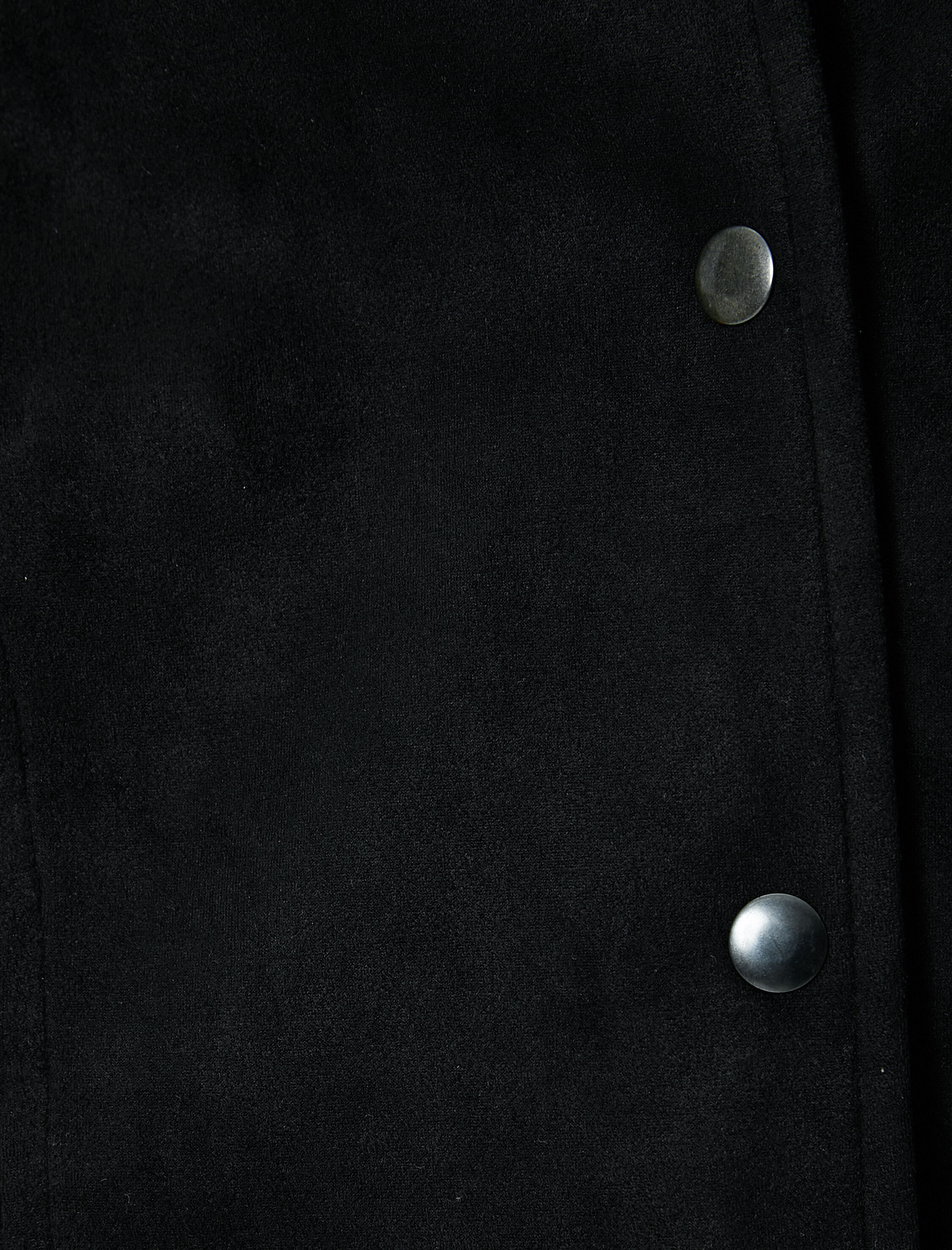   Bomber Ceket Süet Görünümlü Kolej Yaka Çıtçıt Kapamalı