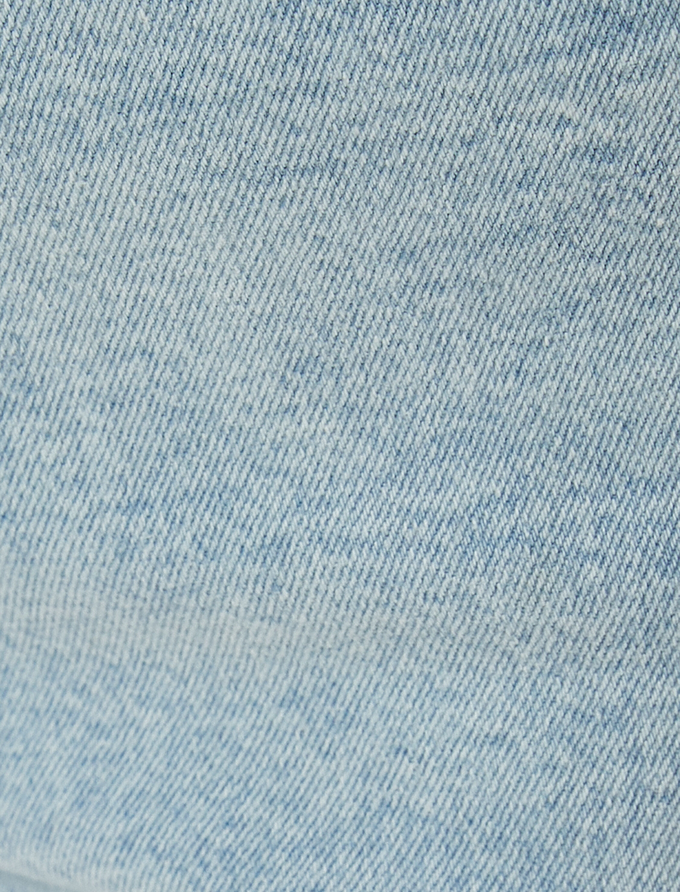   Kısa İspanyol Paça Kot Pantolon Dar Kalıp Standart Bel Cepli Esnek Pamuklu - Flare Crop Jeans