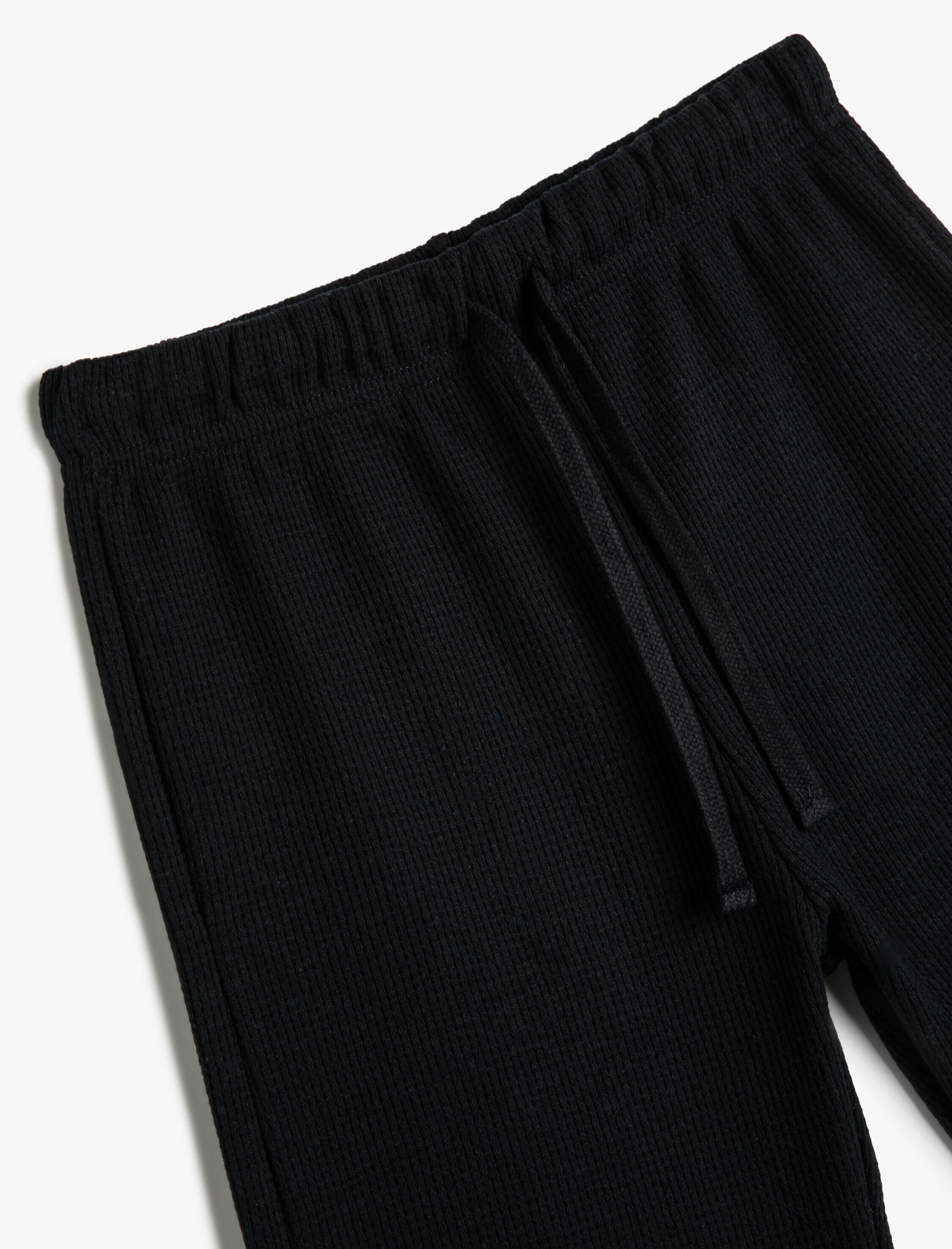  Erkek Çocuk Basic Şort Beli Bağlamalı Pamuk Karışımlı