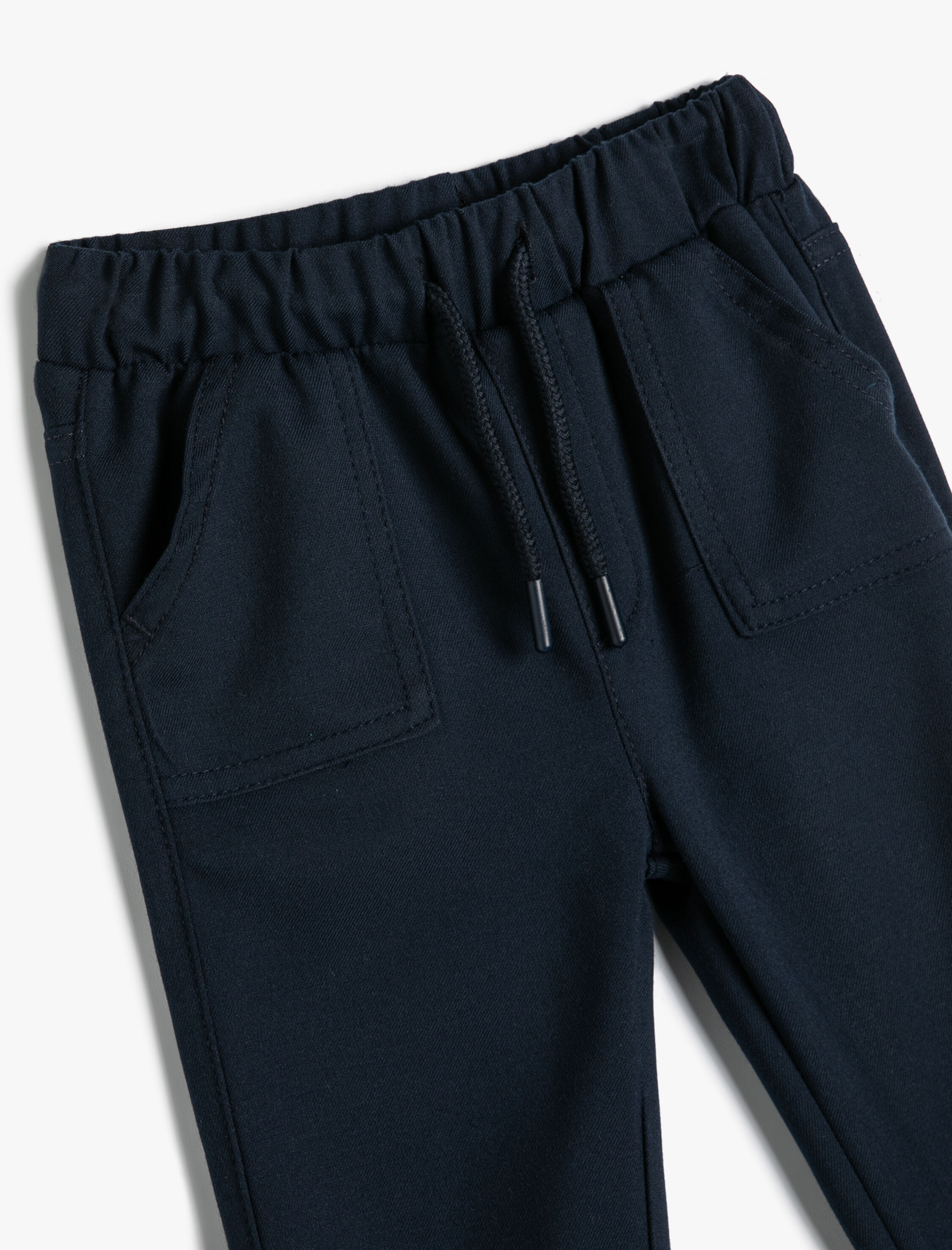  Erkek Bebek Jogger Pantolon Beli Bağlamalı Cepli