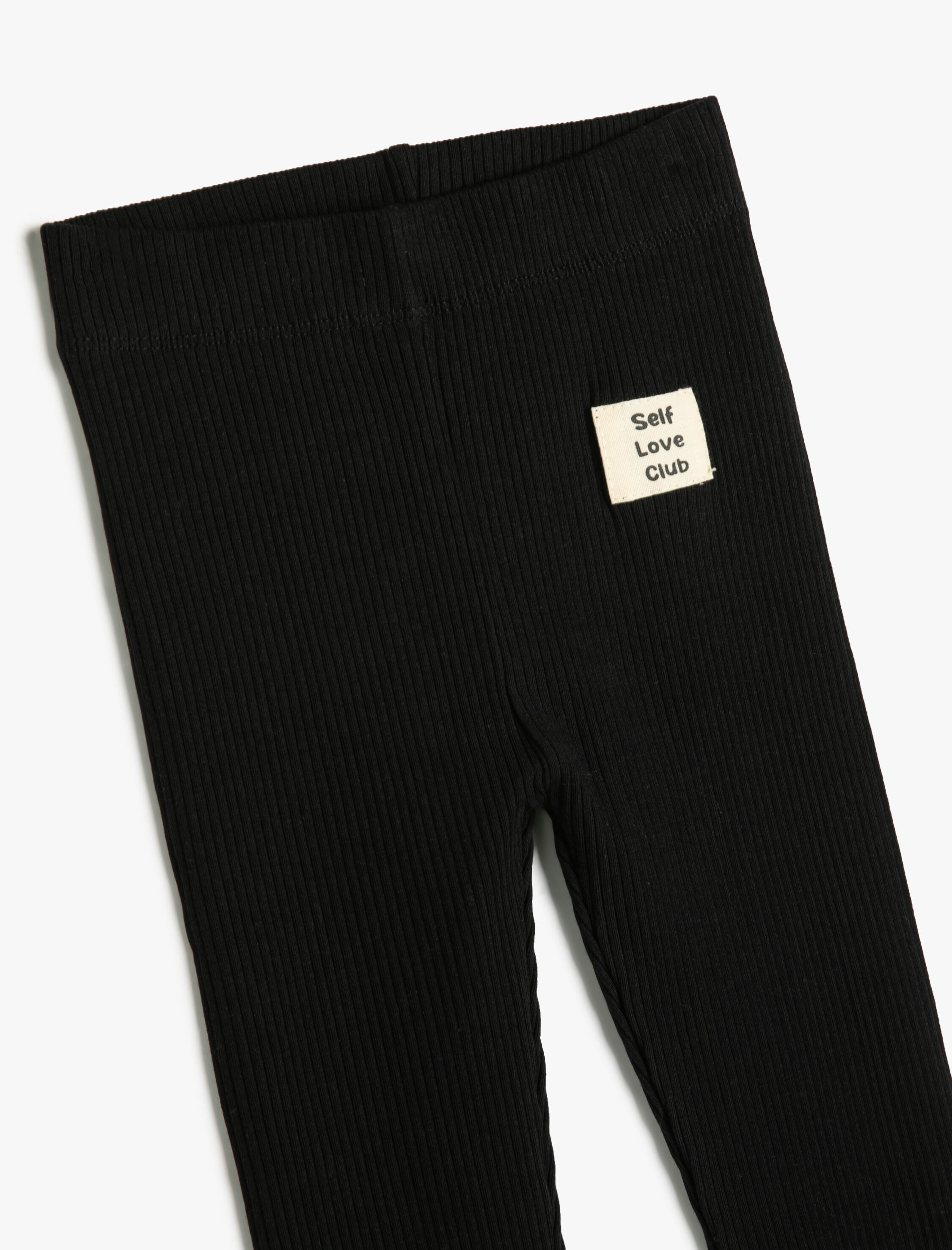  Kız Çocuk Fitilli Tayt Pamuklu Standart Bel Dar Kalıp