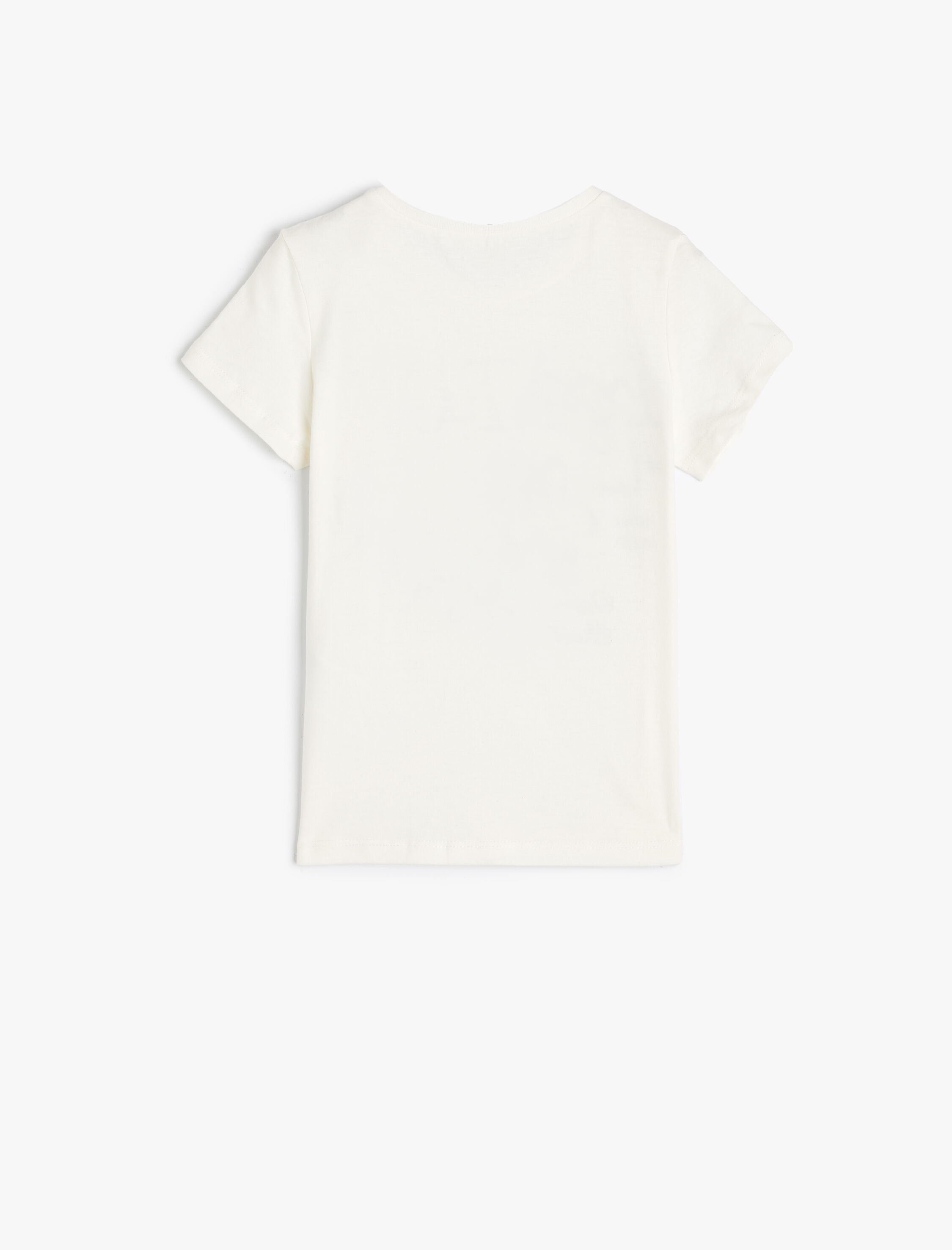  Kız Çocuk London Tişört Kısa Kollu Bisiklet Yaka Pamuklu