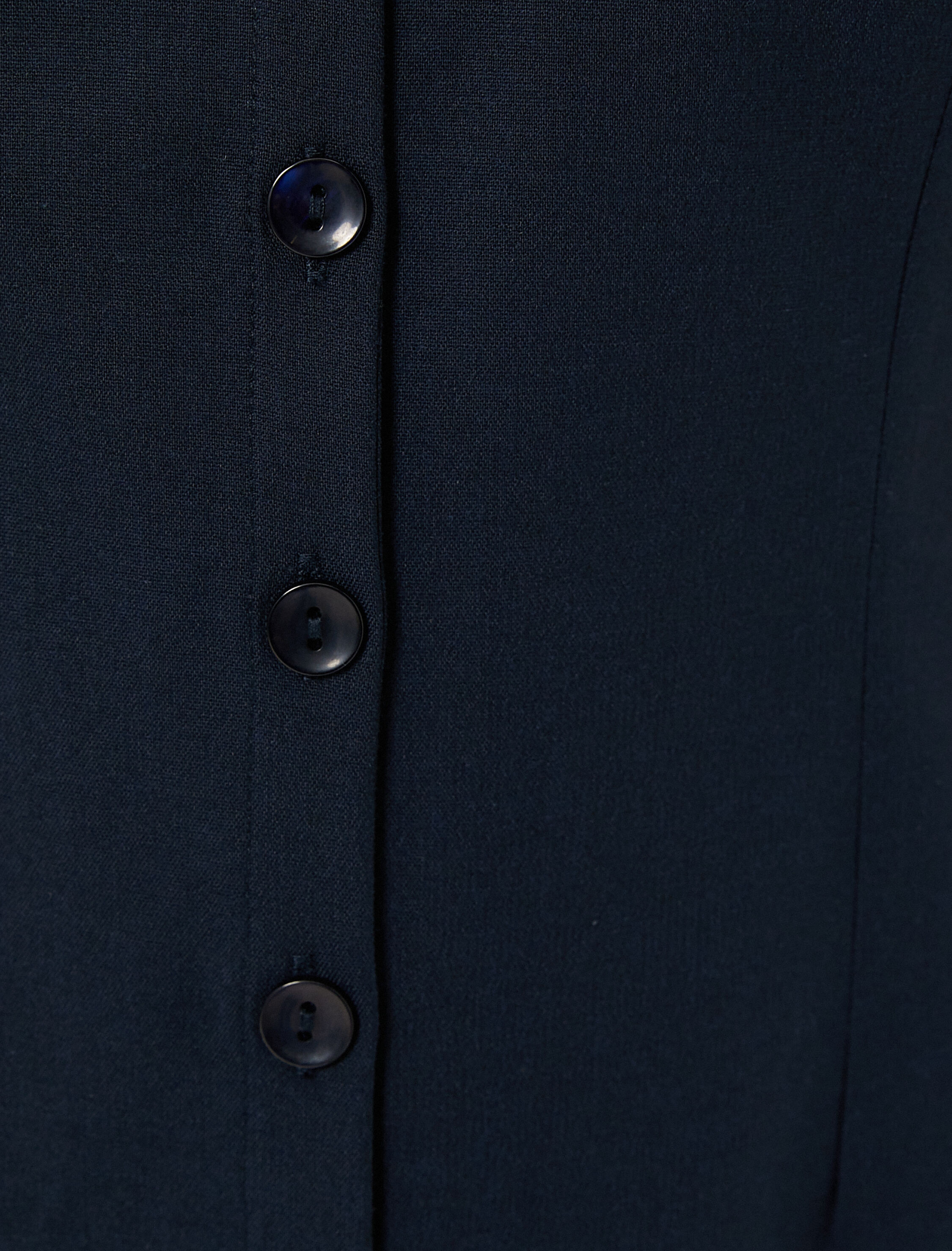   Mini Gömlek Elbise Düğmeli Manşet Yaka