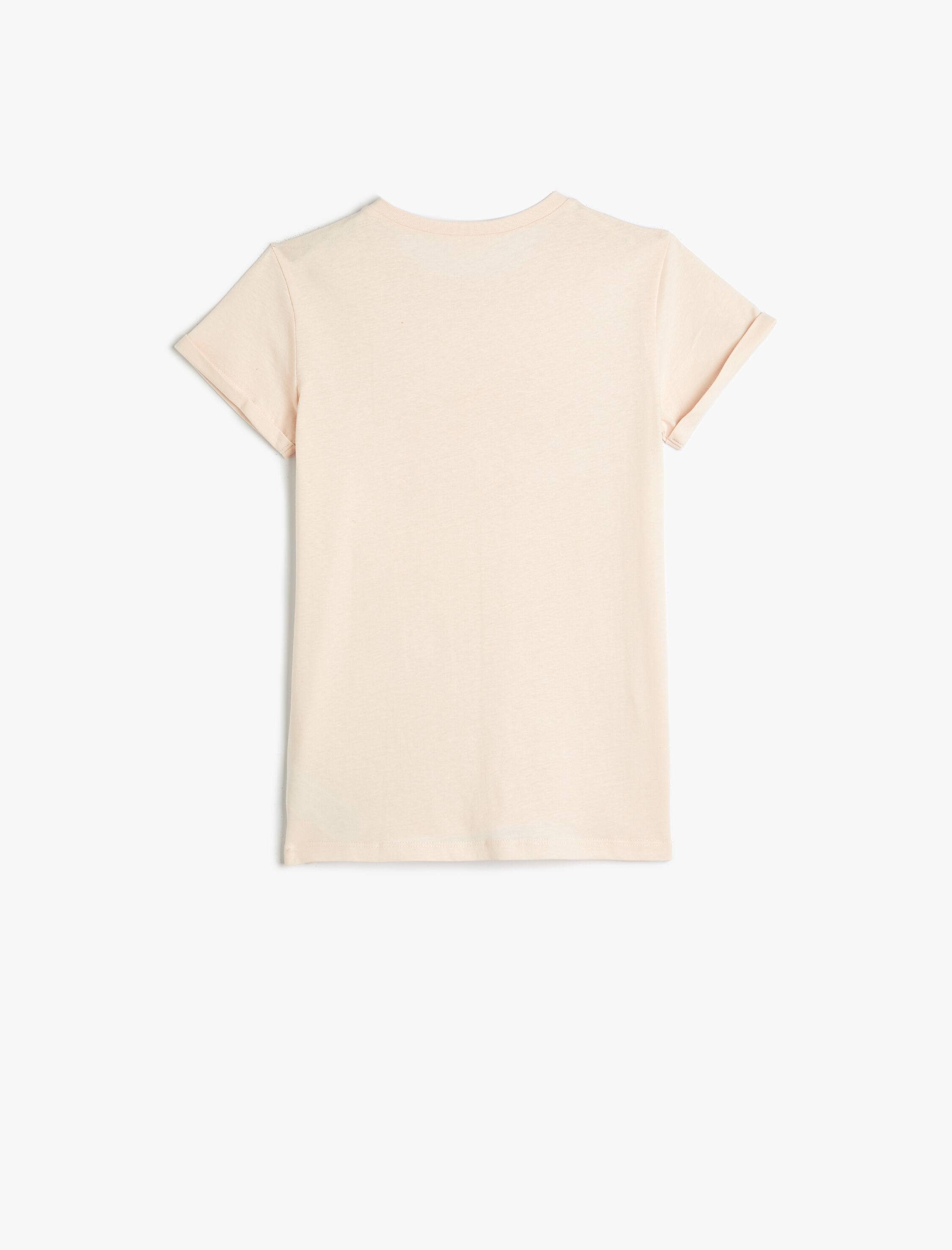  Kız Çocuk Tişört Yaz Temalı Kısa Kollu Pamuklu