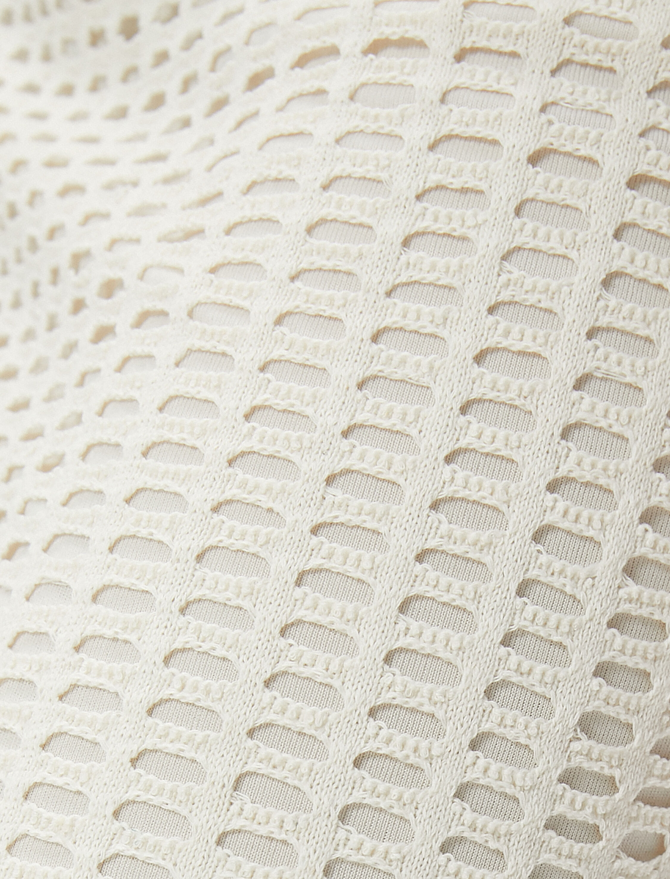   Uzun Kroşe Etek Ajurlu Yüksek Bel Yanları Yırtmaçlı Astarlı Slim Fit