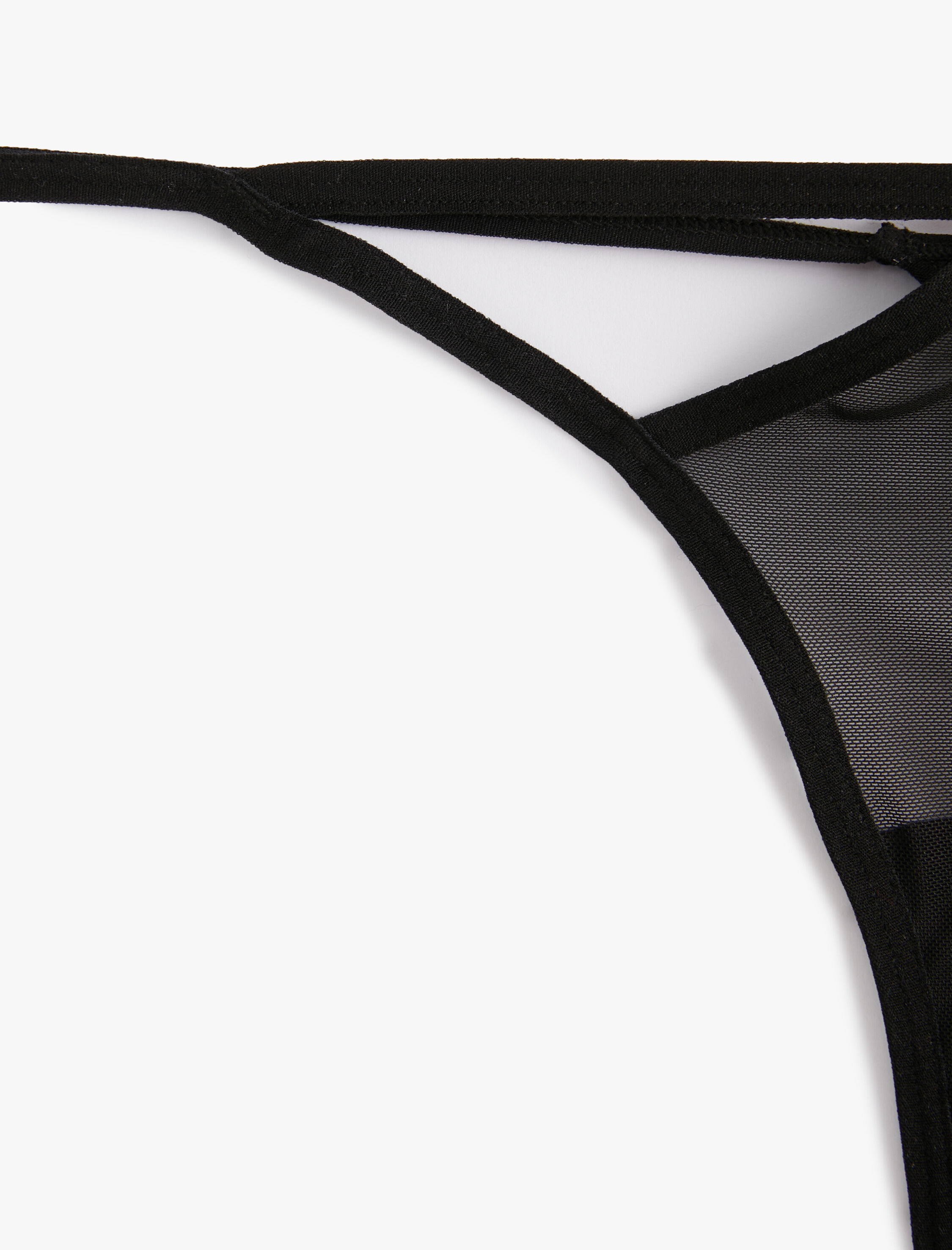   String Külot Tül Normal Bel