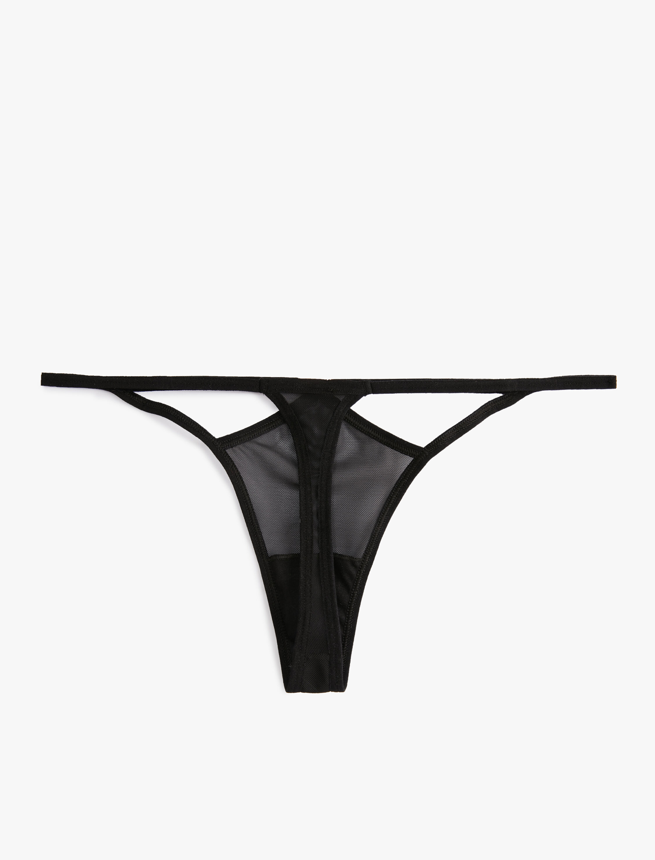   String Külot Tül Normal Bel