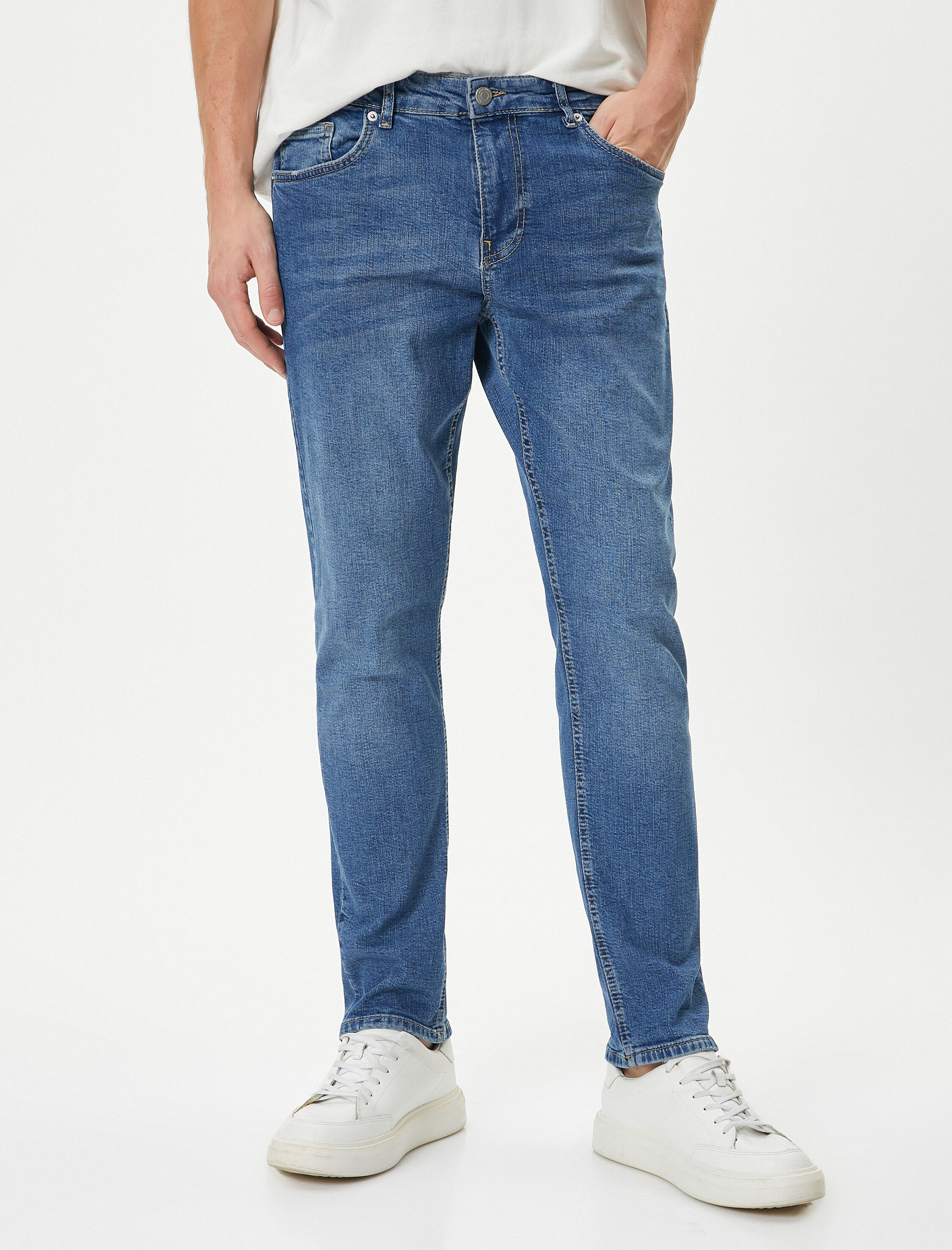   Slim Fit Kot Pantolon - Brad Jean