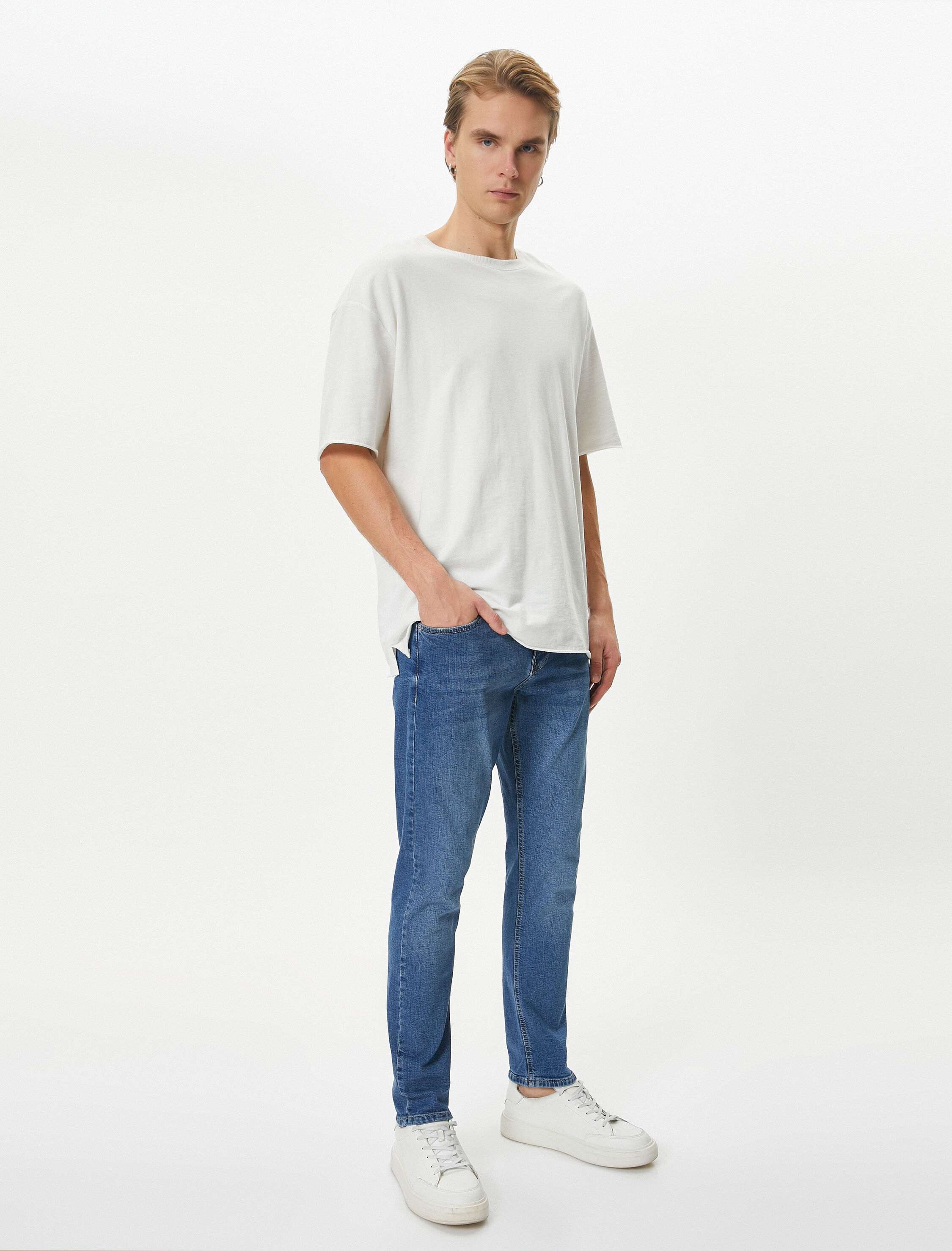   Slim Fit Kot Pantolon - Brad Jean