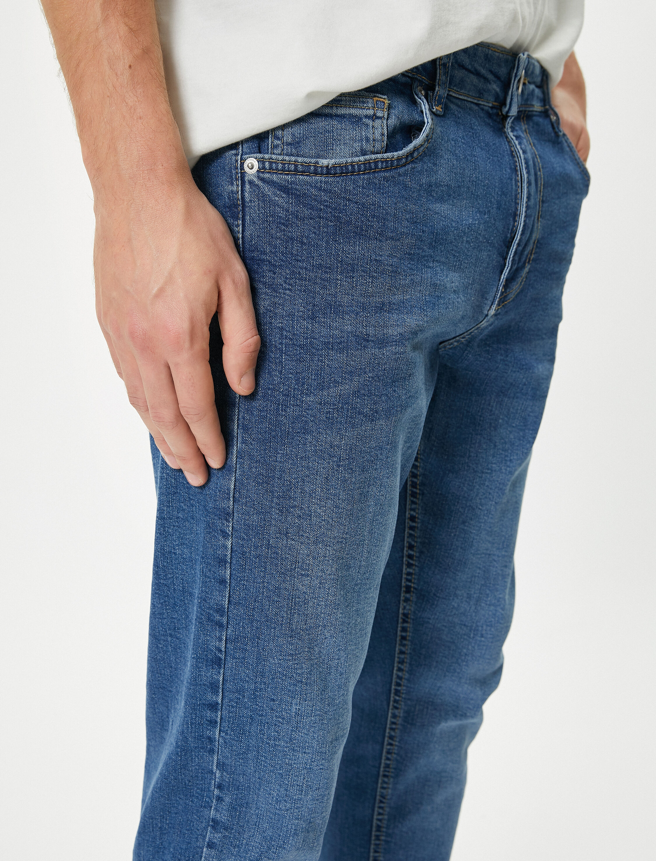   Slim Fit Kot Pantolon - Brad Jean