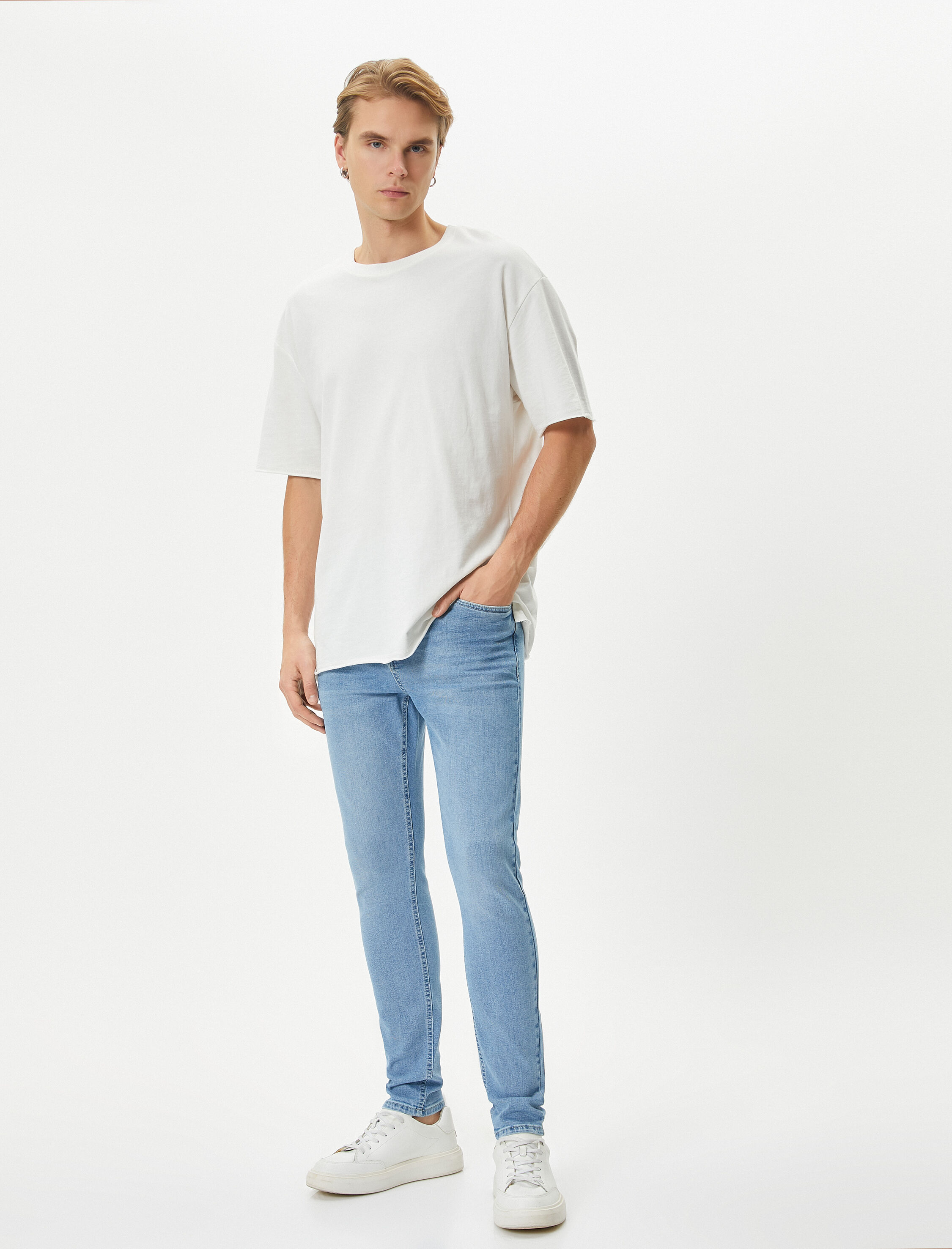   Skinny Fit Kot Pantolon - Michael Jean