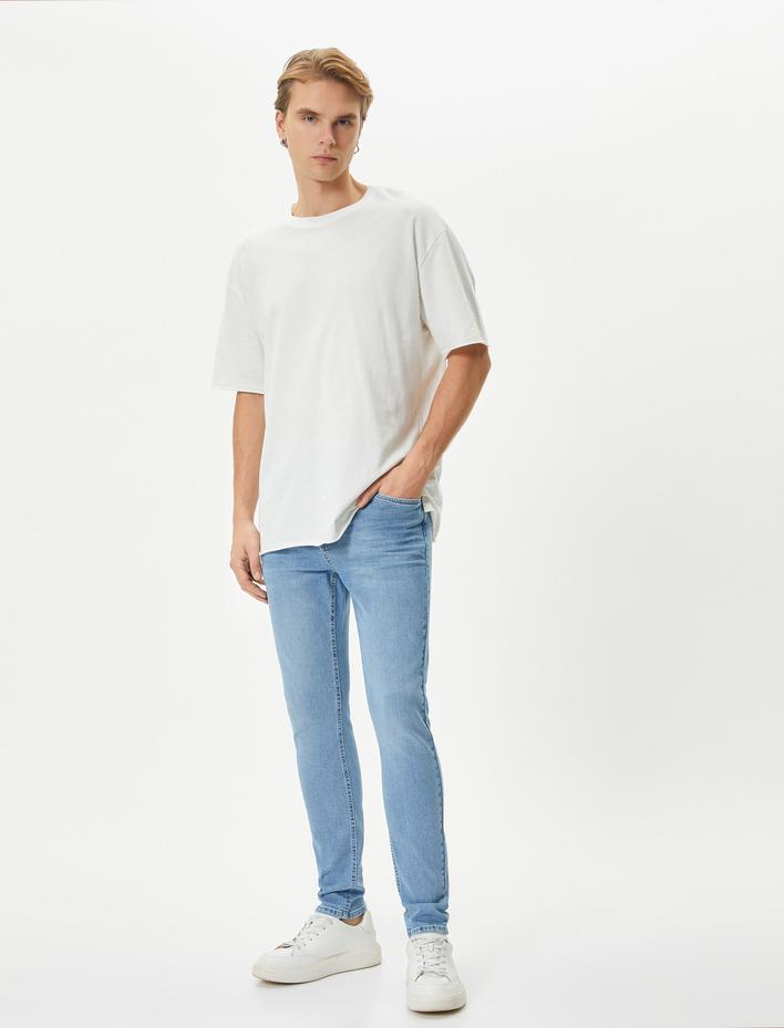  Skinny Fit Kot Pantolon - Michael Jean