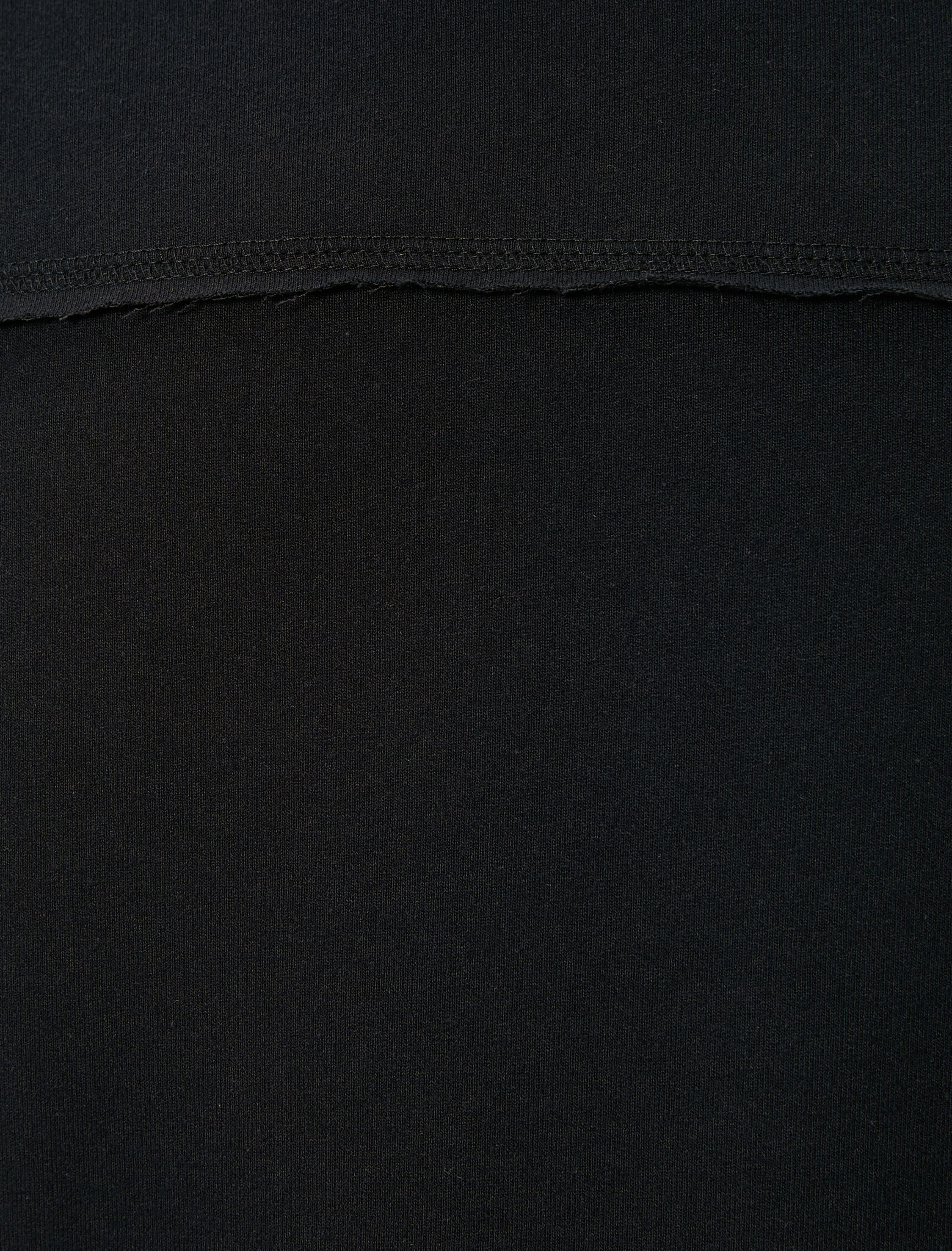   Oversize Tişört Dikiş Detaylı Bisiklet Yaka Kısa Kollu