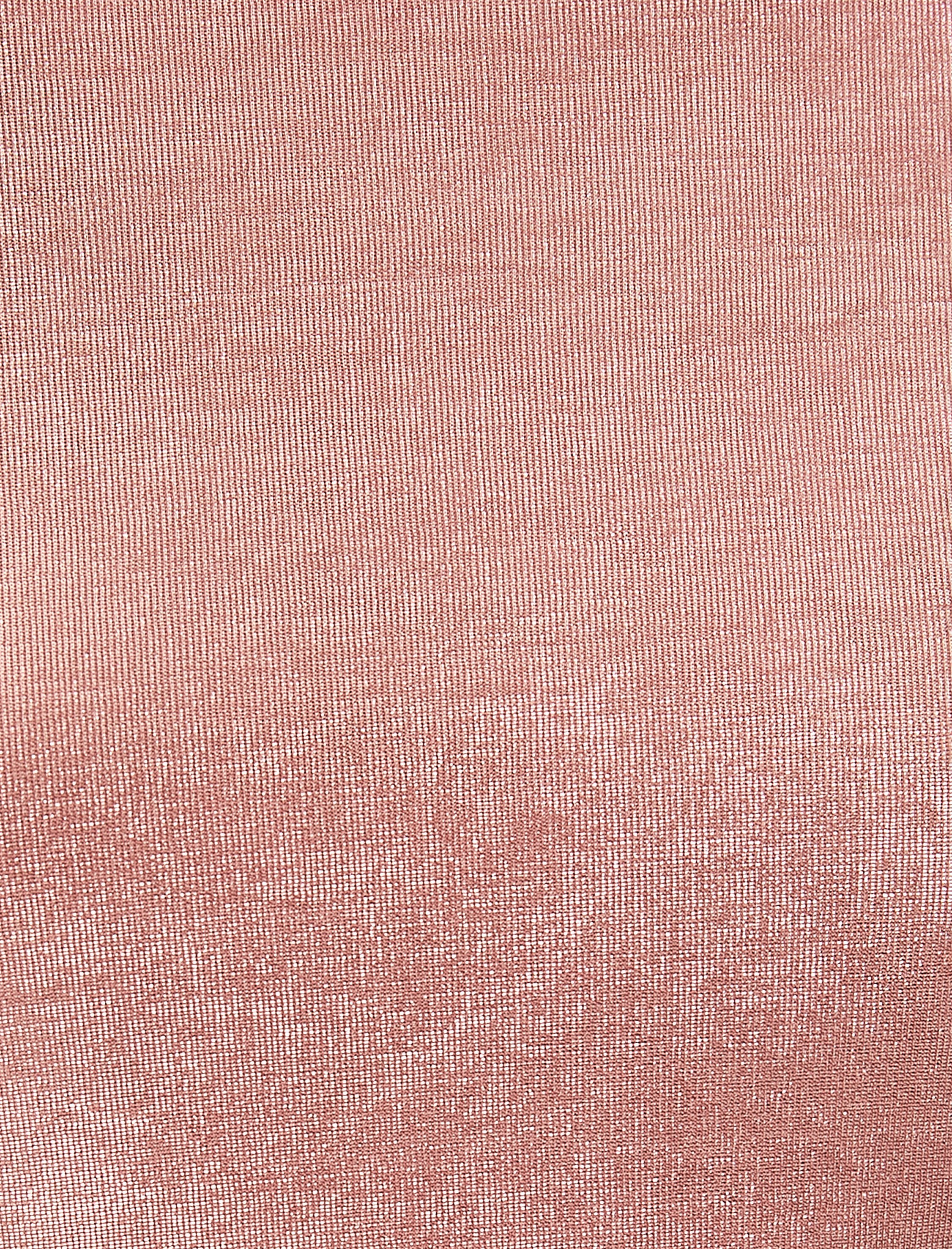   Uzun Kollu Tişört Dik Yaka Metalik