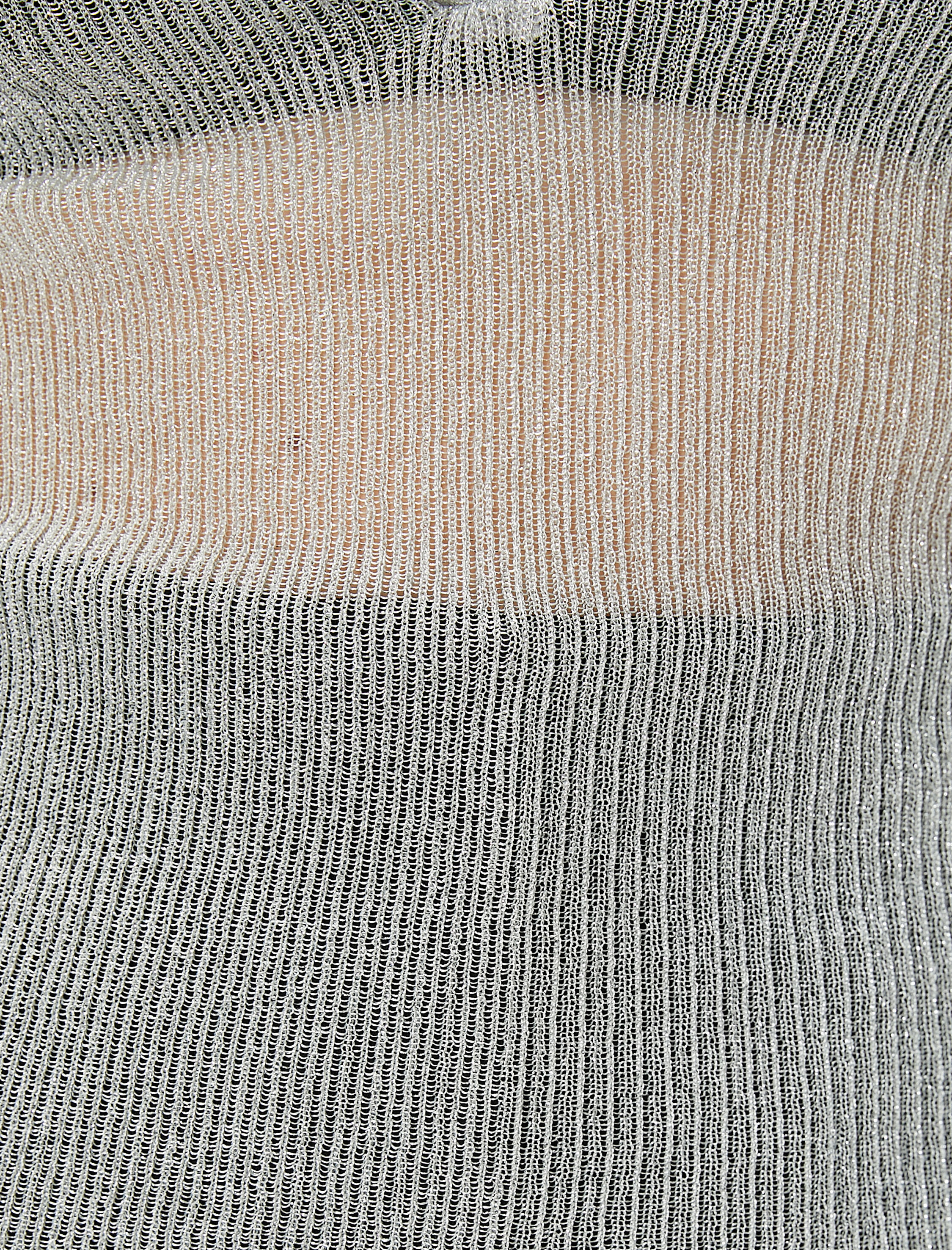   Polo Yaka Kazak Ajurlu Simli Uzun Kollu