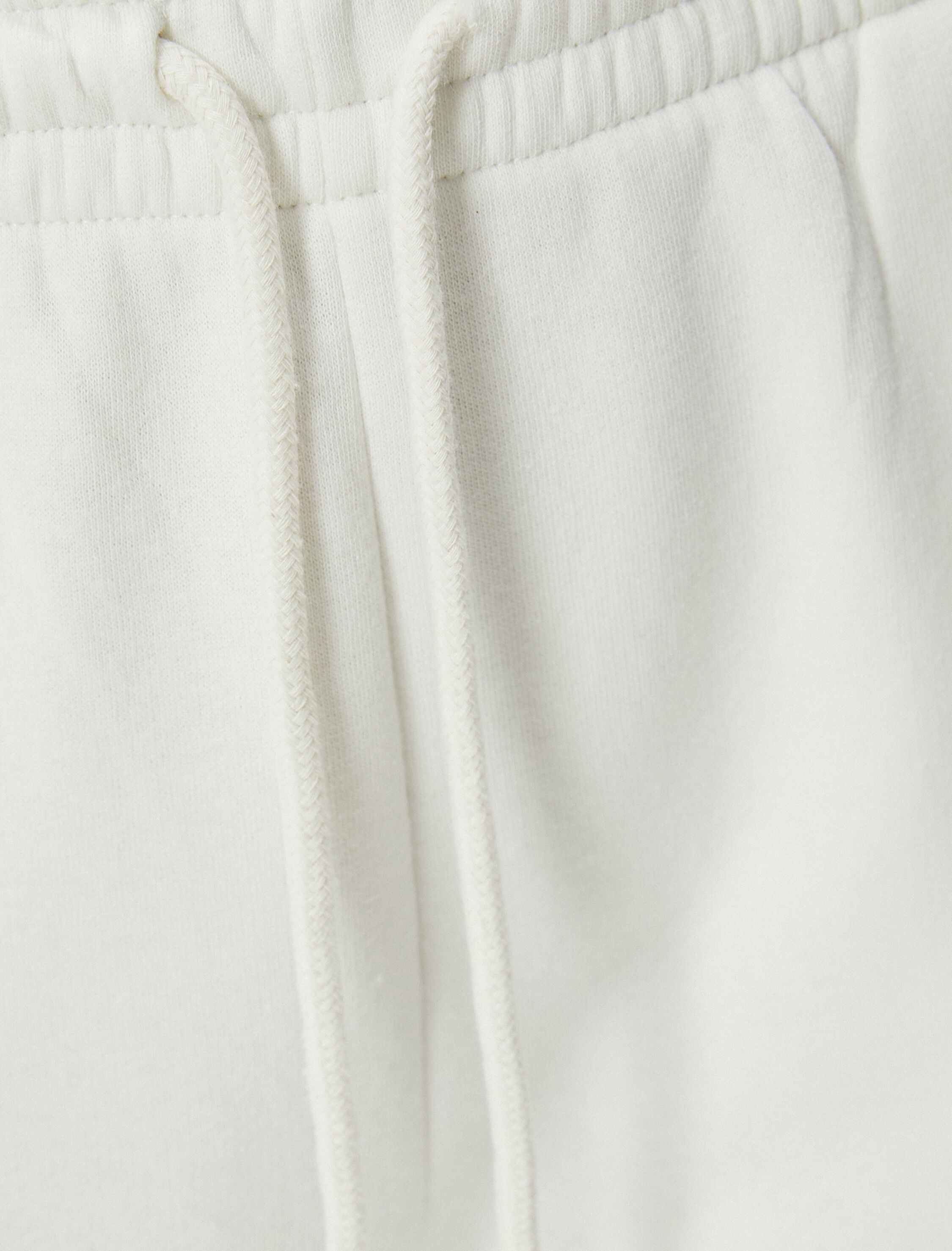   Jogger Eşofman Altı Bağcıklı Normal Bel Üç İplik Şardonlu