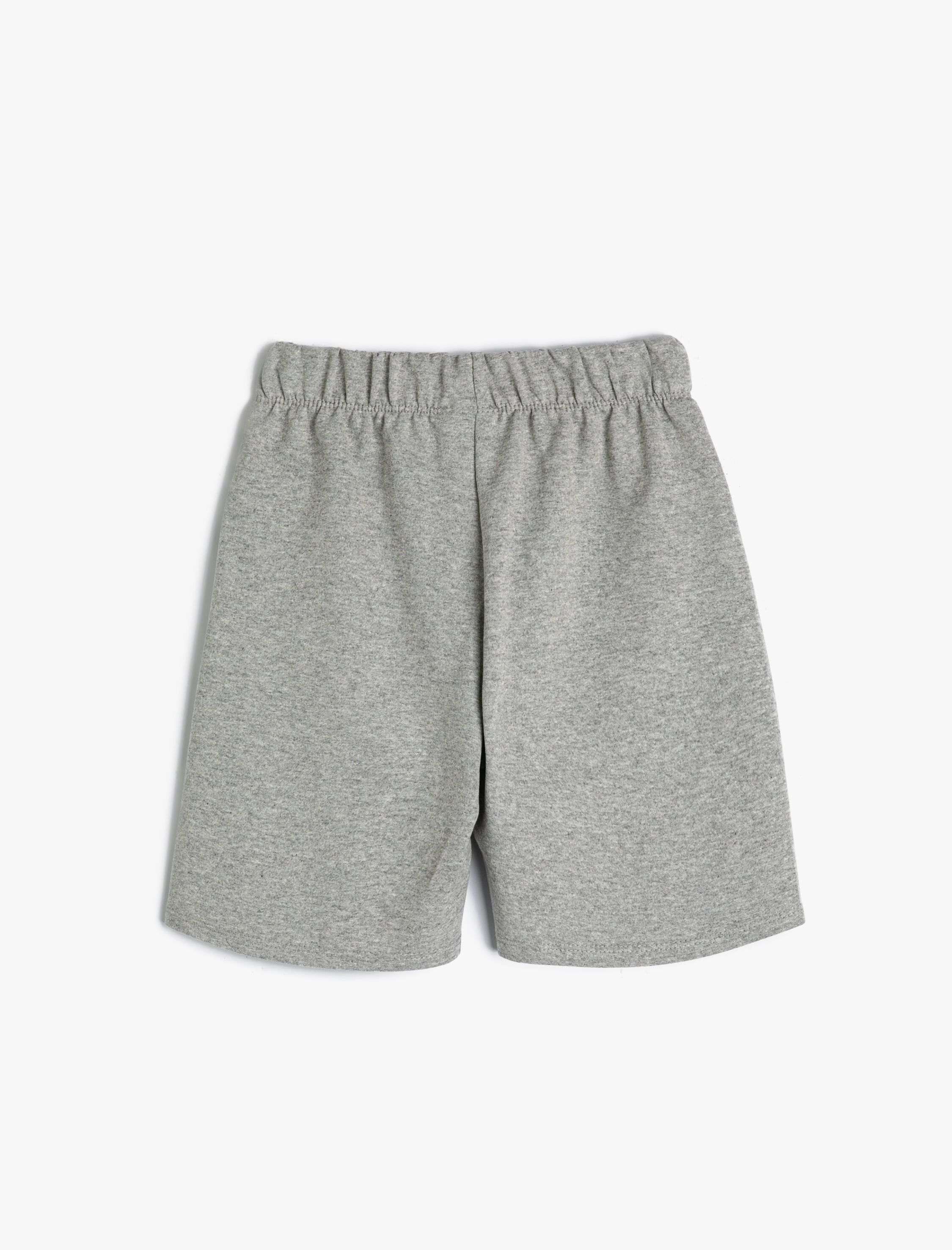  Erkek Çocuk Şort Beli Bağlamalı Oyun Baskı Detaylı