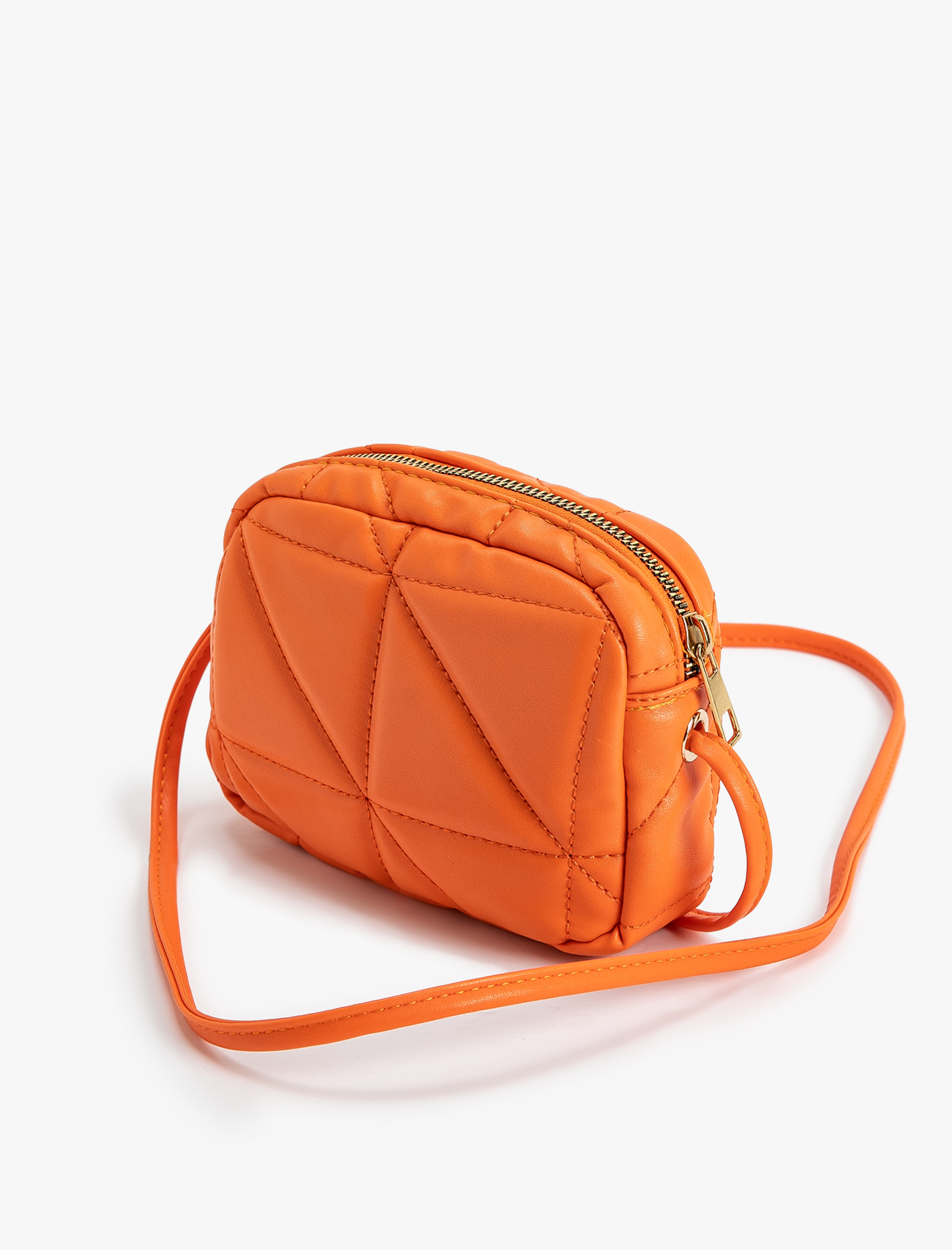 Kız Çocuk Mini Çapraz Askılı Çanta Kapitone