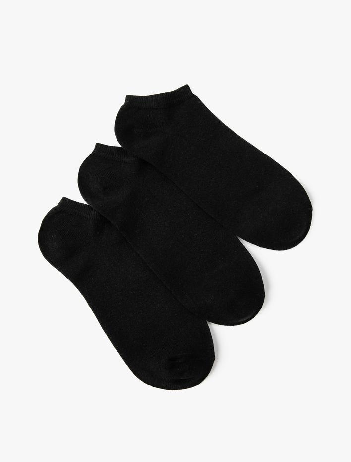 Erkek Basic 3'lü Patik Çorap Seti