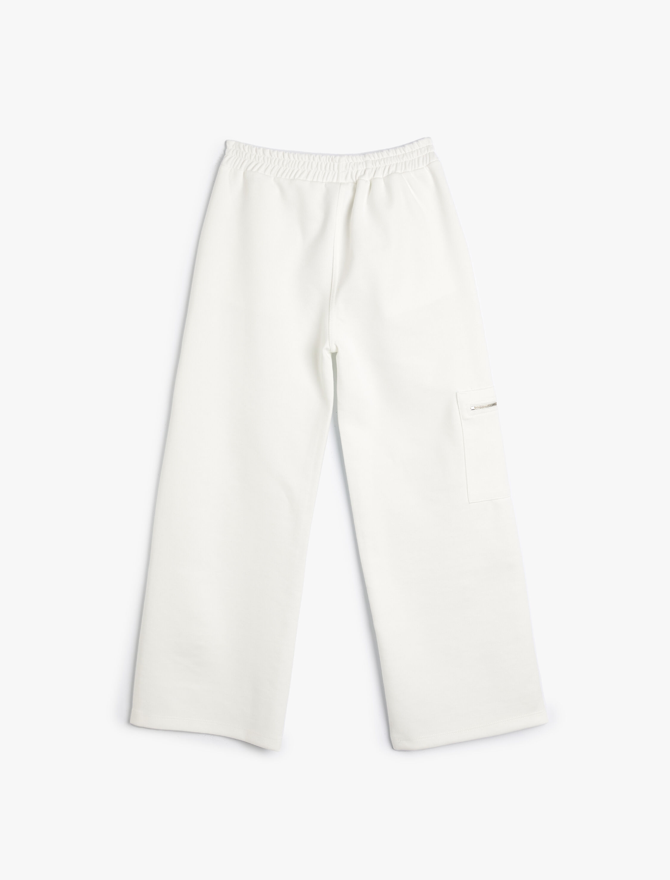  Kız Çocuk Palazzo Pantolon Fermuar Detaylı Cepli