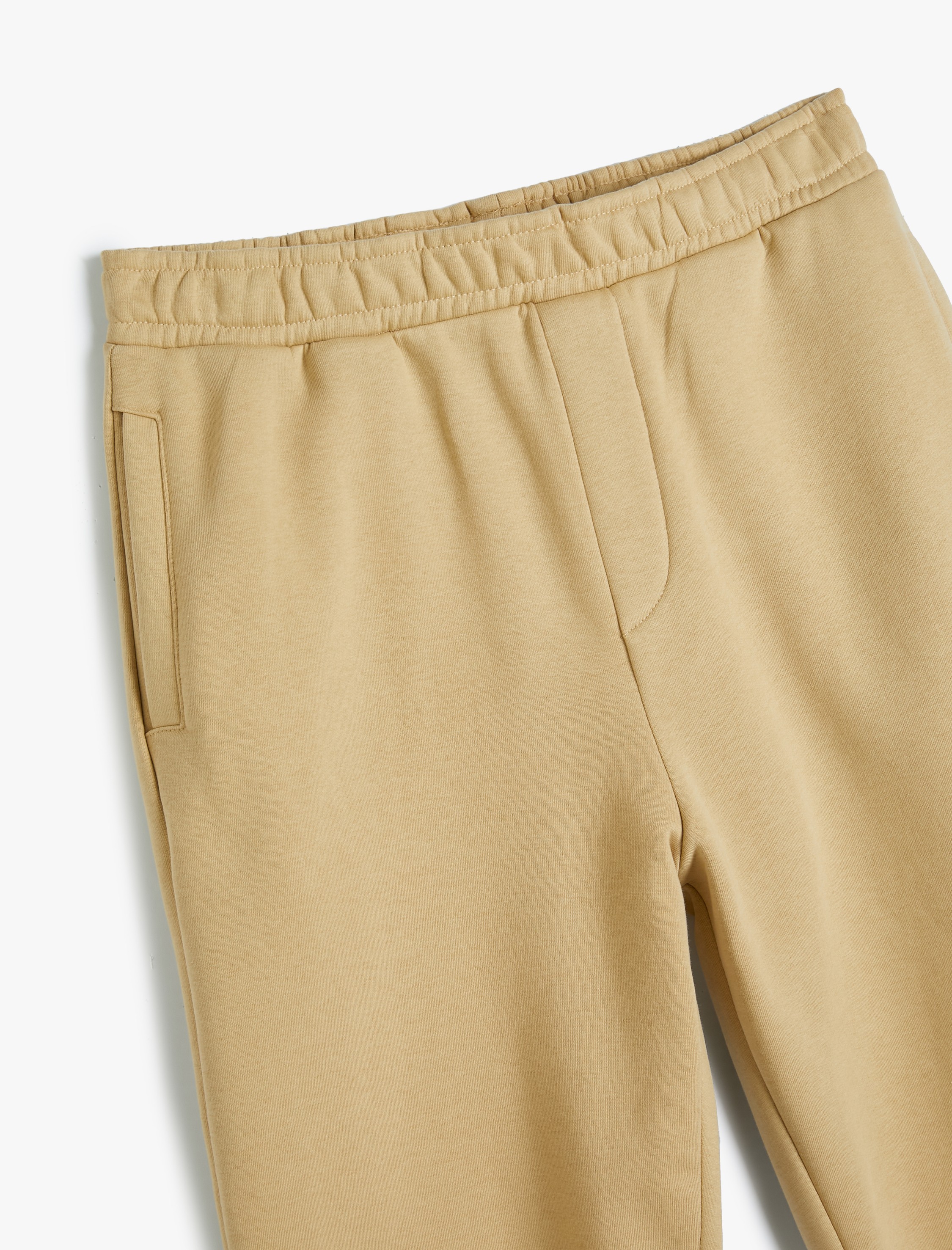 Eşofman Altı Boru Paça Beli Lastikli Cep Detaylı İşlemeli Şardonlu