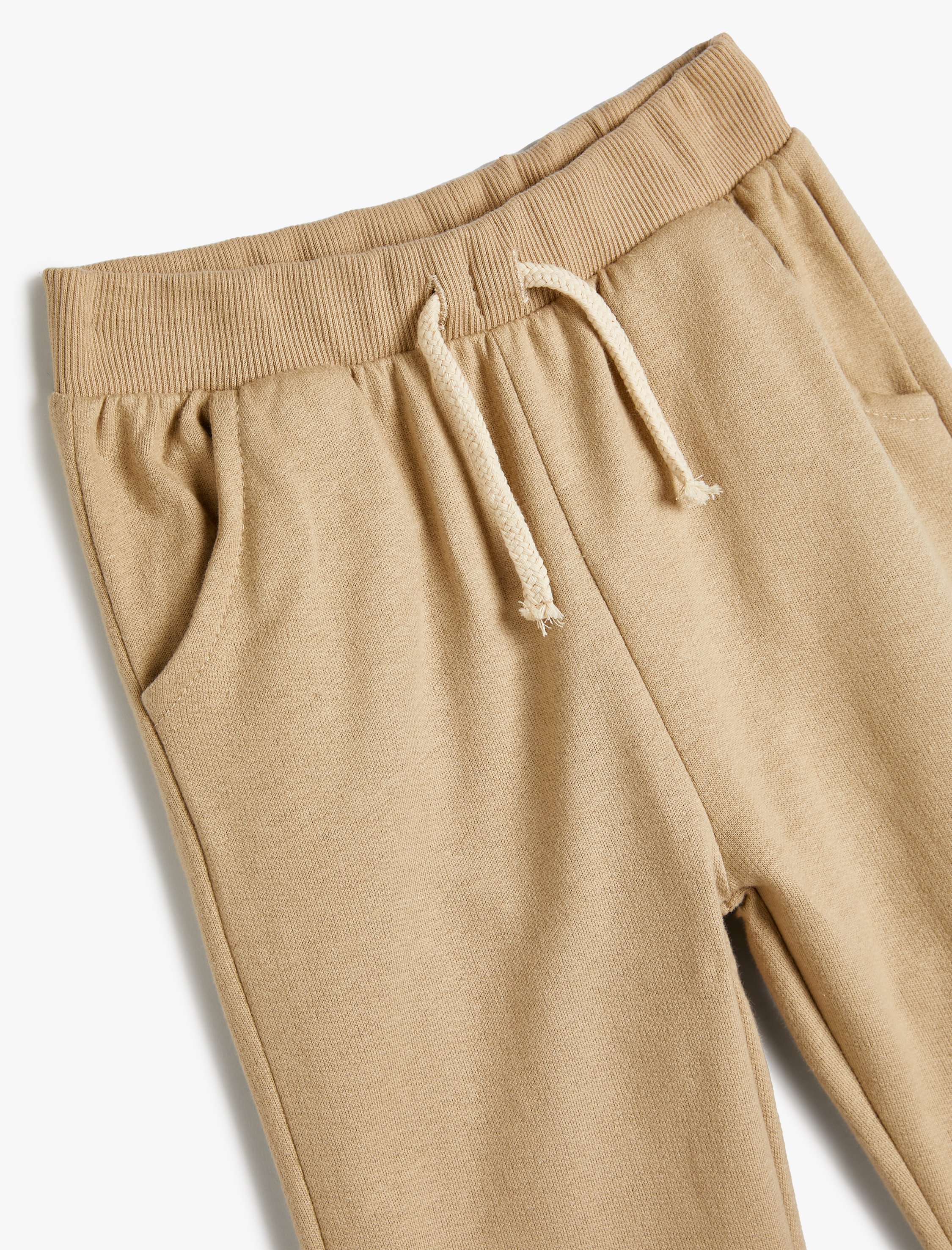  Erkek Bebek Basic Jogger Eşofman Altı Cepli Beli Bağlamalı Şardonlu Pamuklu