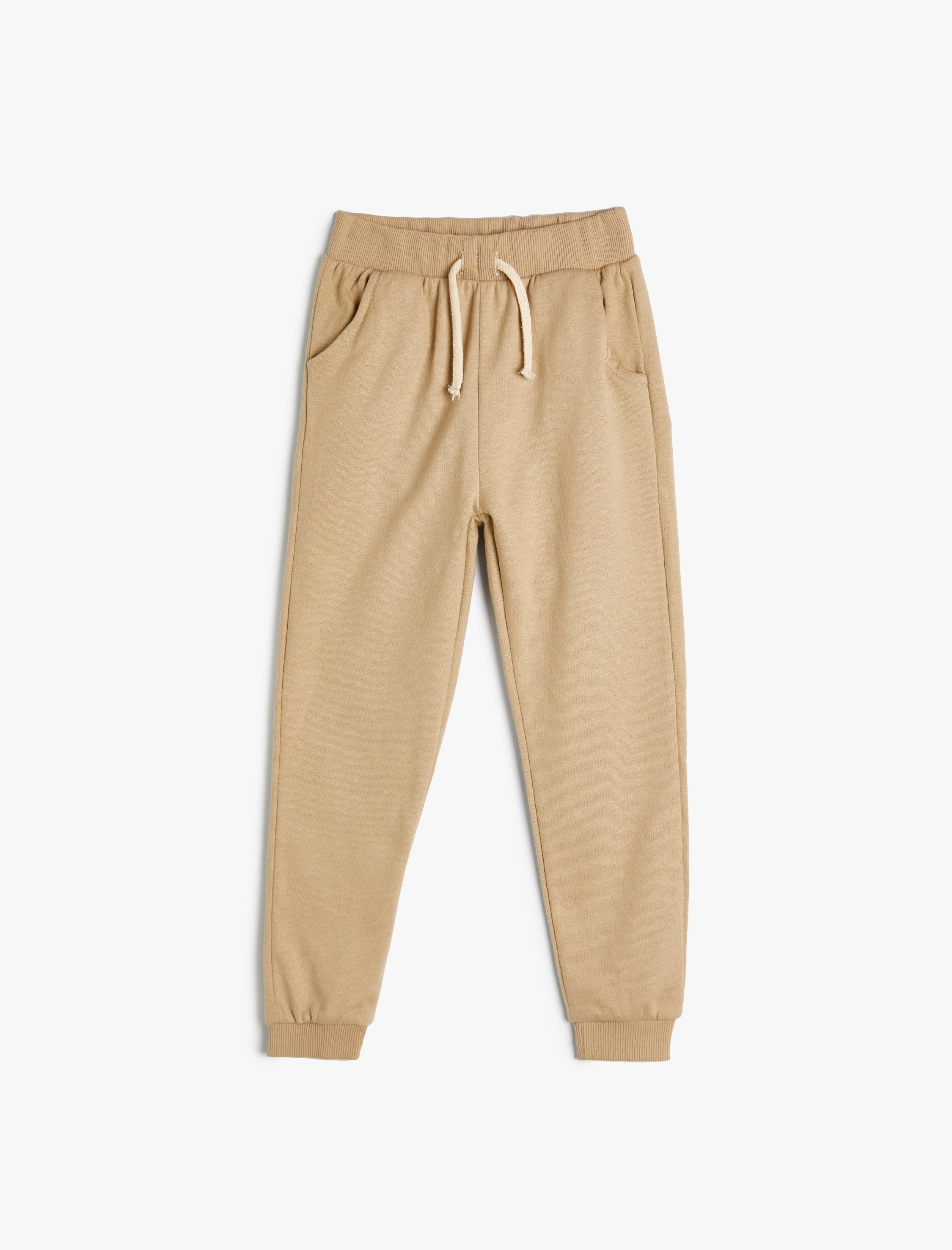  Erkek Bebek Basic Jogger Eşofman Altı Cepli Beli Bağlamalı Şardonlu Pamuklu