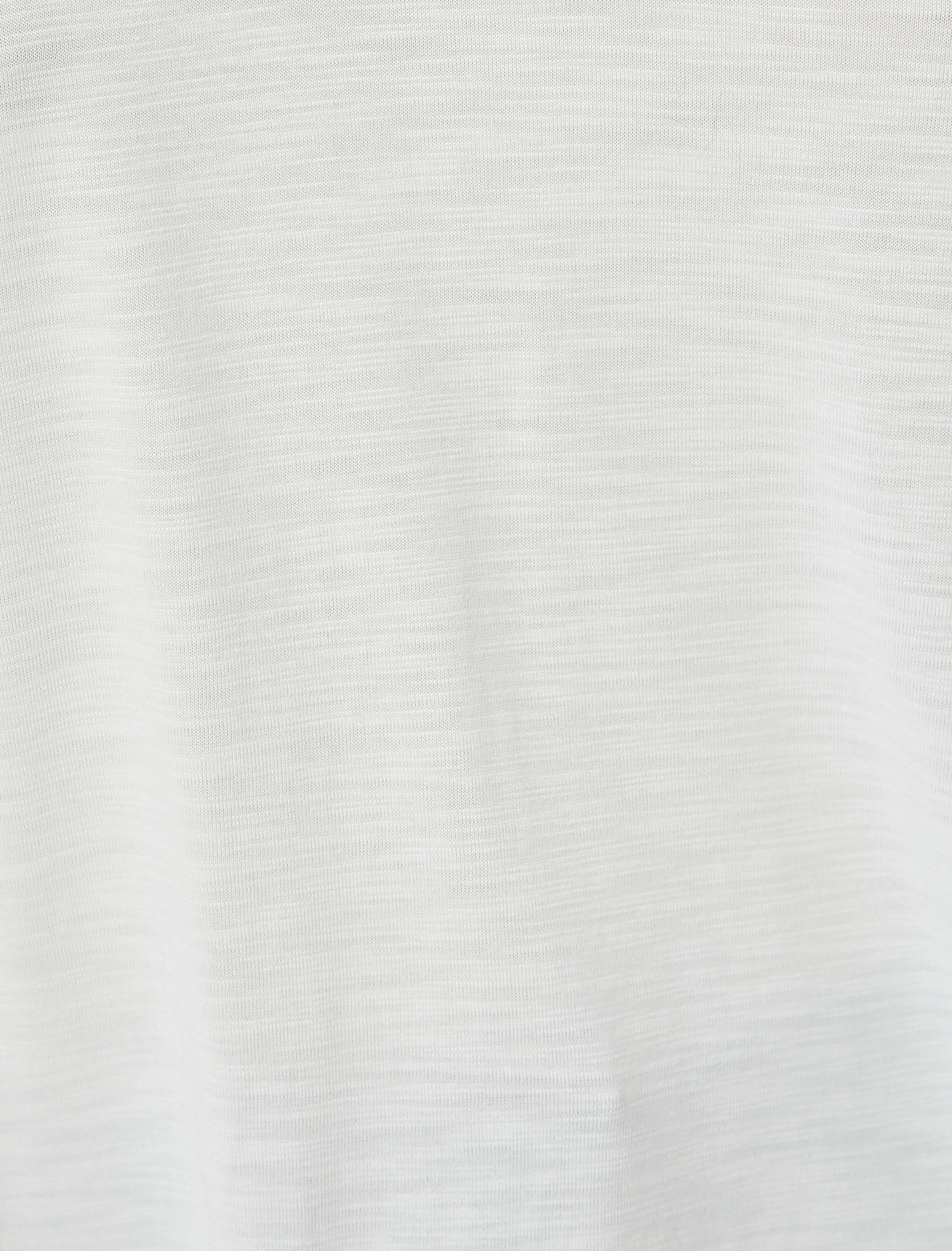   V Yaka Tişört Standart Kesim Kısa Kollu Modal Karışımlı