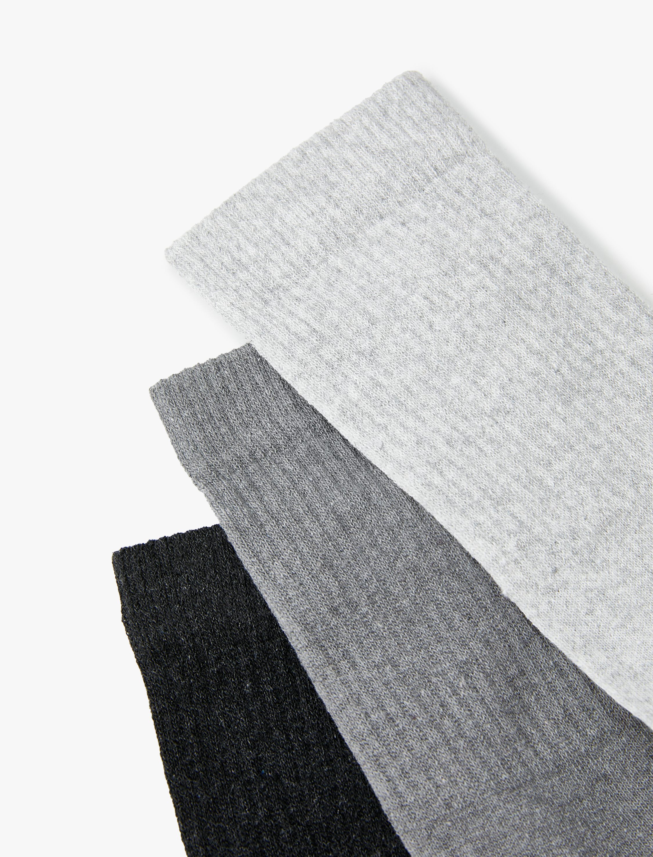  Kadın 3'lü Soket Çorap Seti Çok Renkli