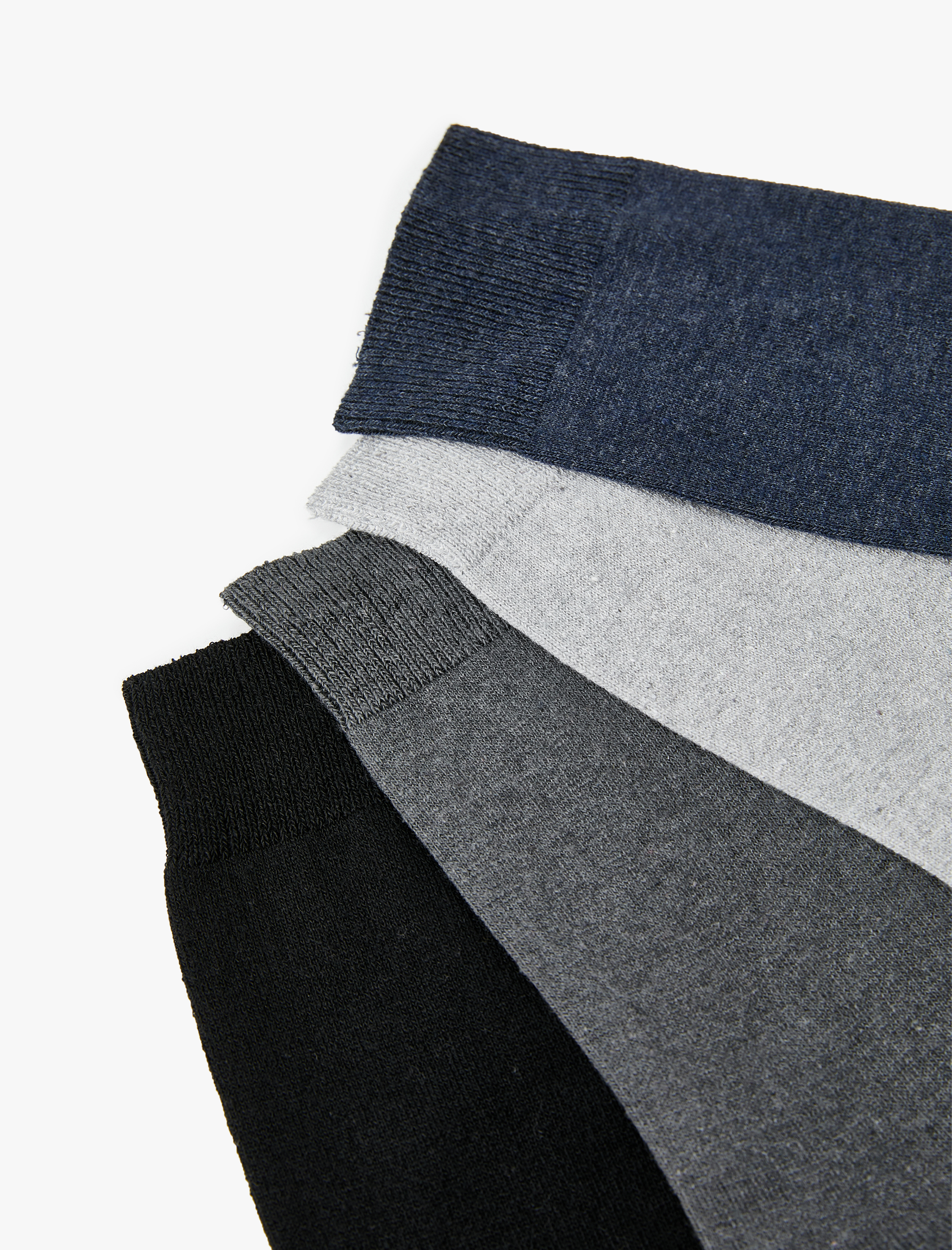  Erkek 4'lü Soket Çorap Seti Çok Renkli