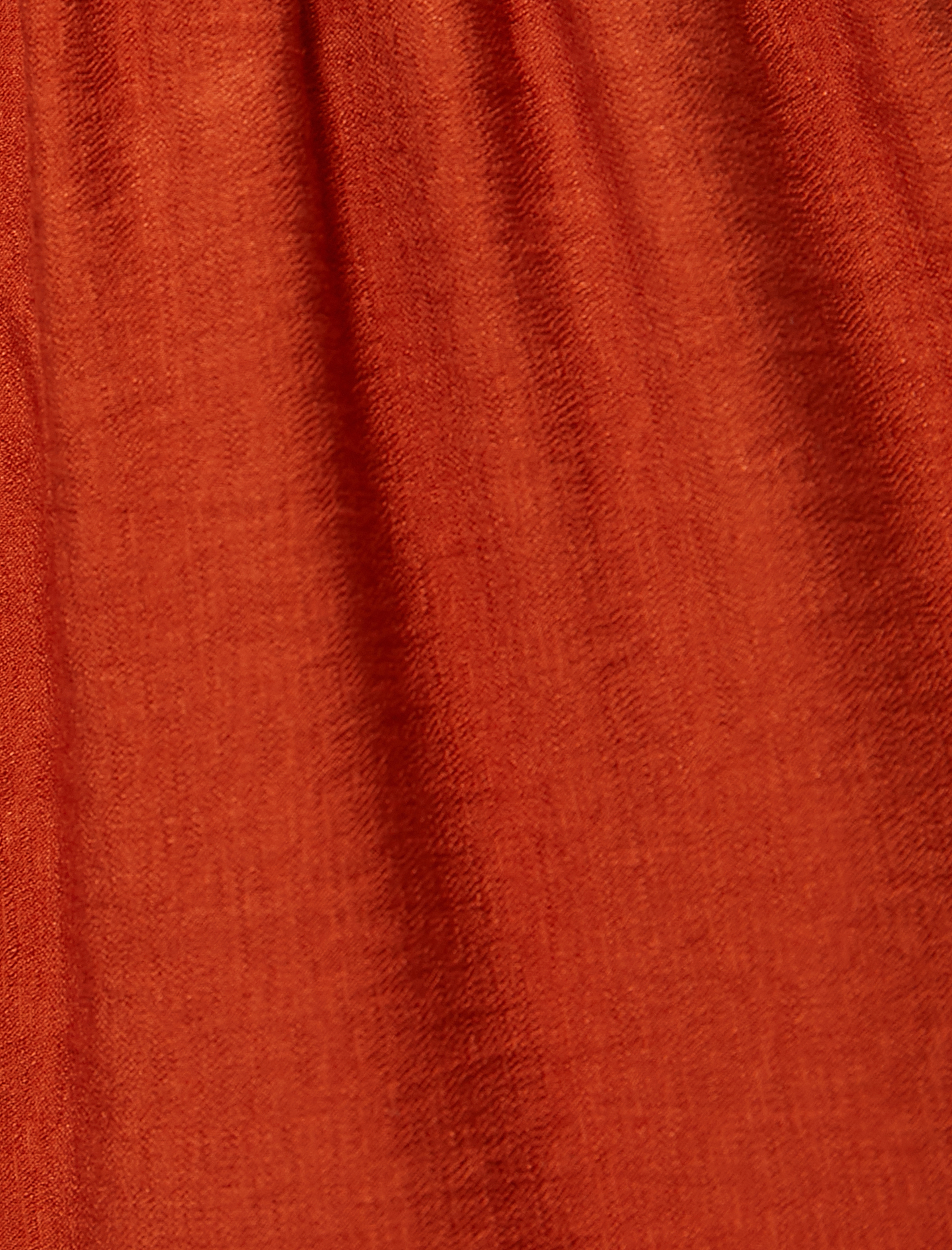   Midi Etek Volanlı Beli Lastikli Viskon