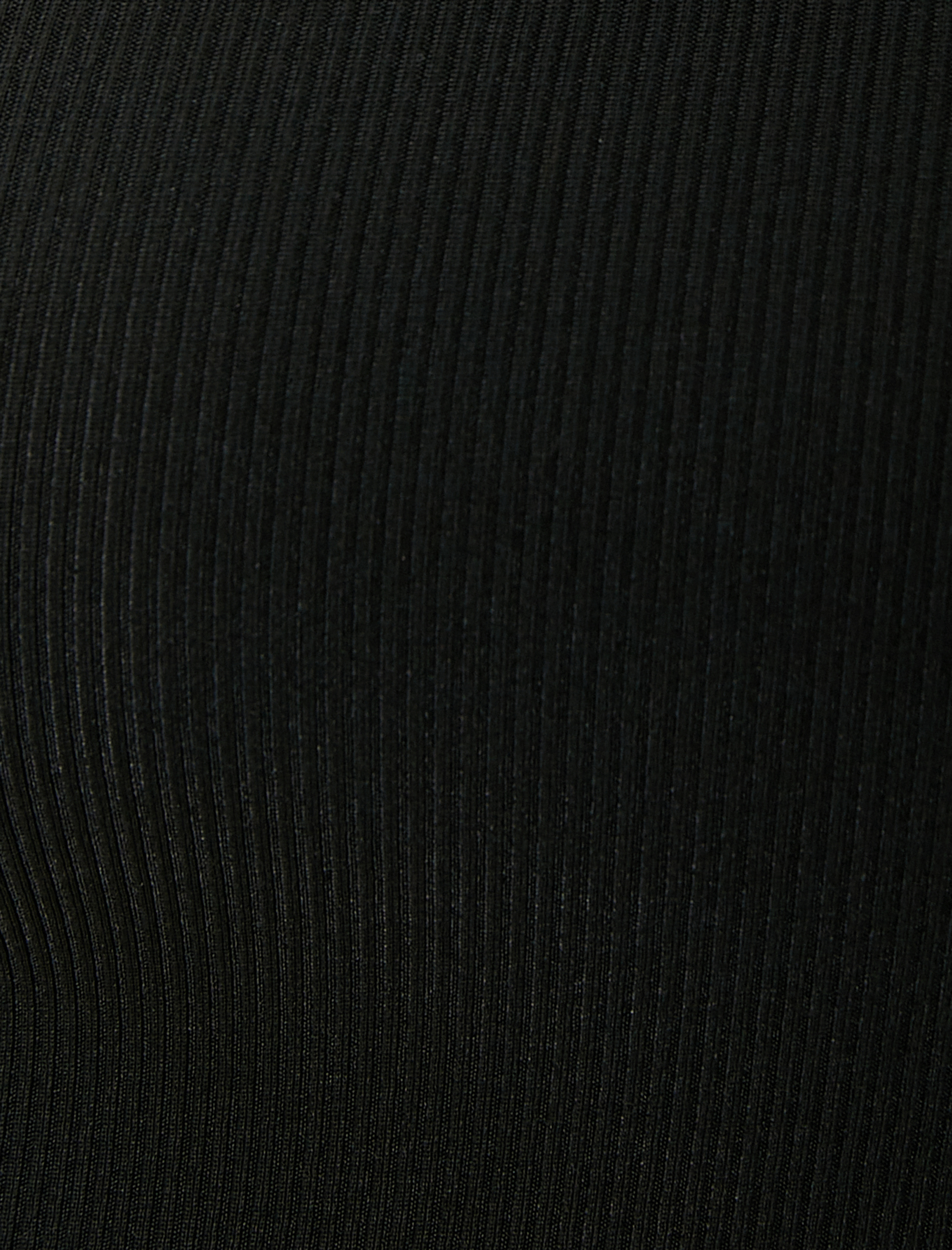   Çift Yaka Detaylı Tişört Uzun Kollu Ribanalı