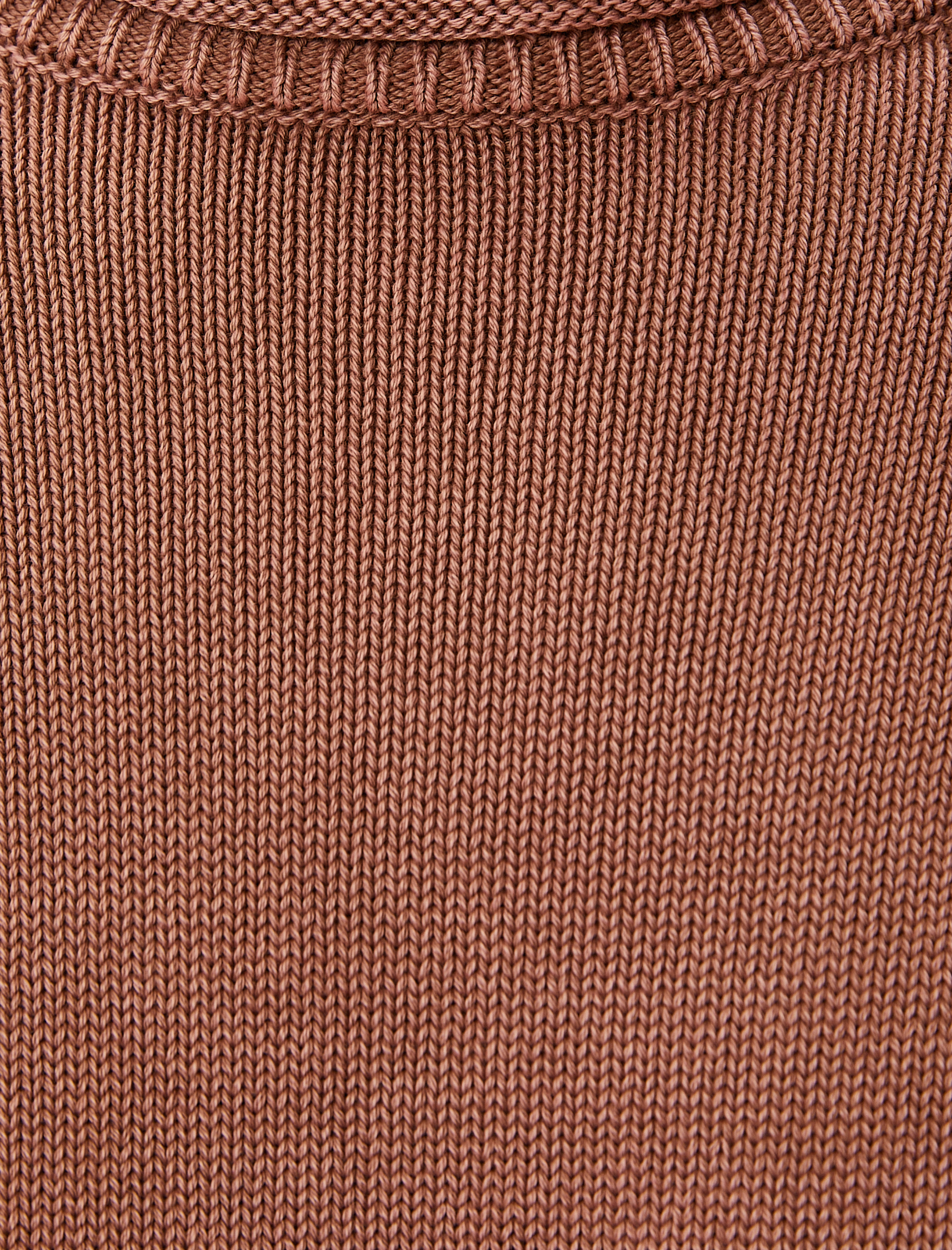   Triko Kazak Yıkamalı Bisiklet Yaka Dikiş Detaylı Pamuklu