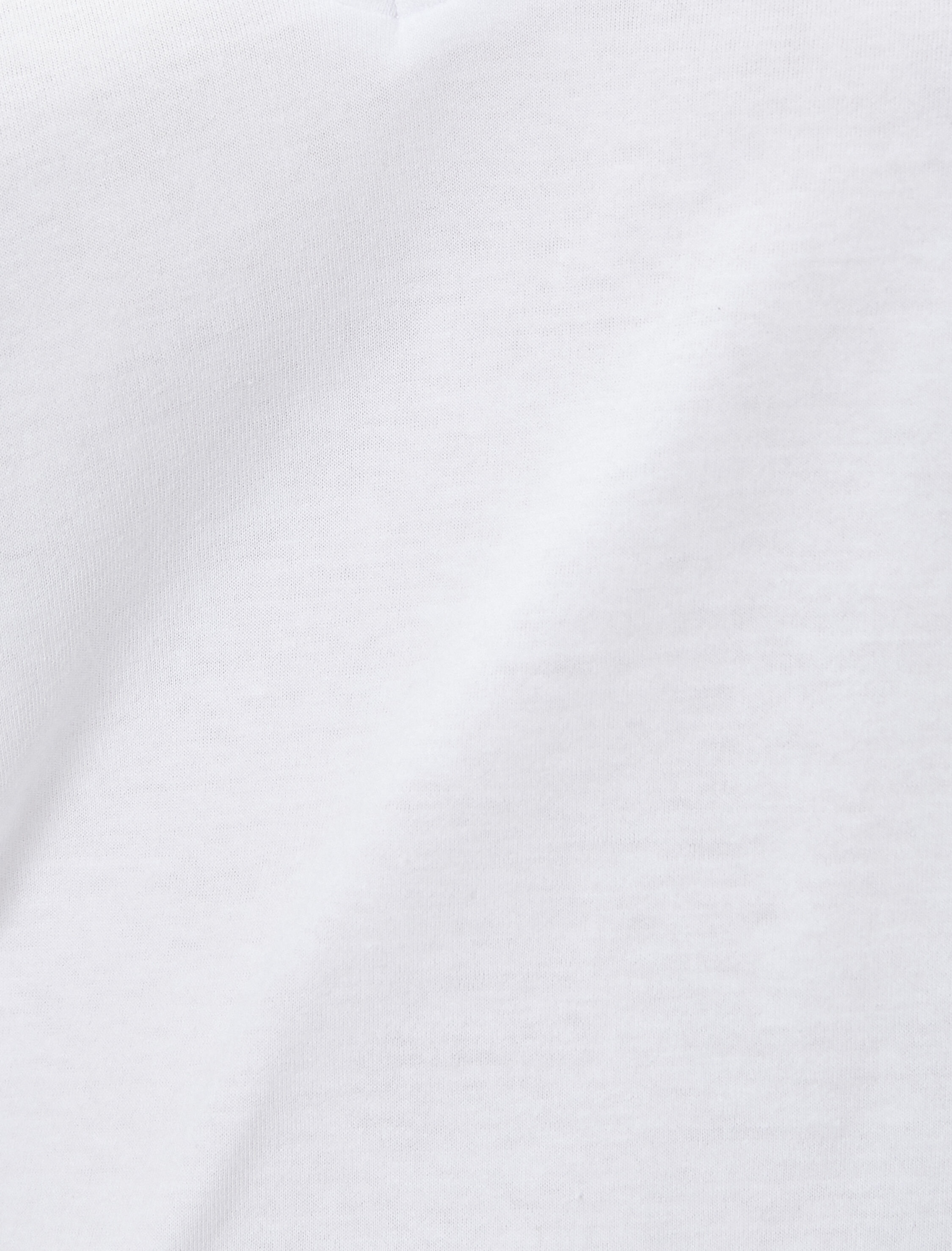   Basic Tişört Kısa Kollu V Yaka Pamuklu