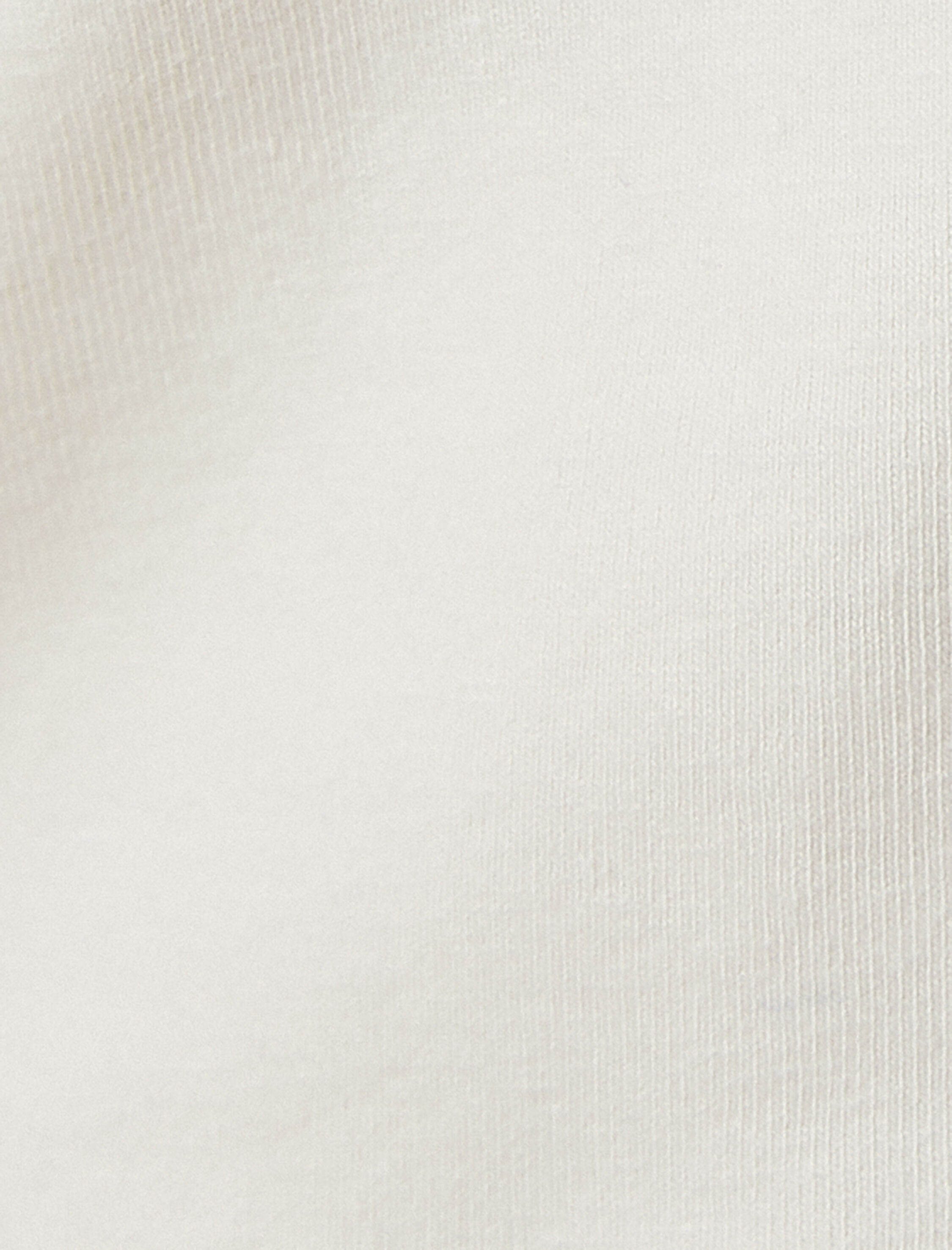   Kolej Crop Tişört V Yaka Kısa Kollu Pamuklu