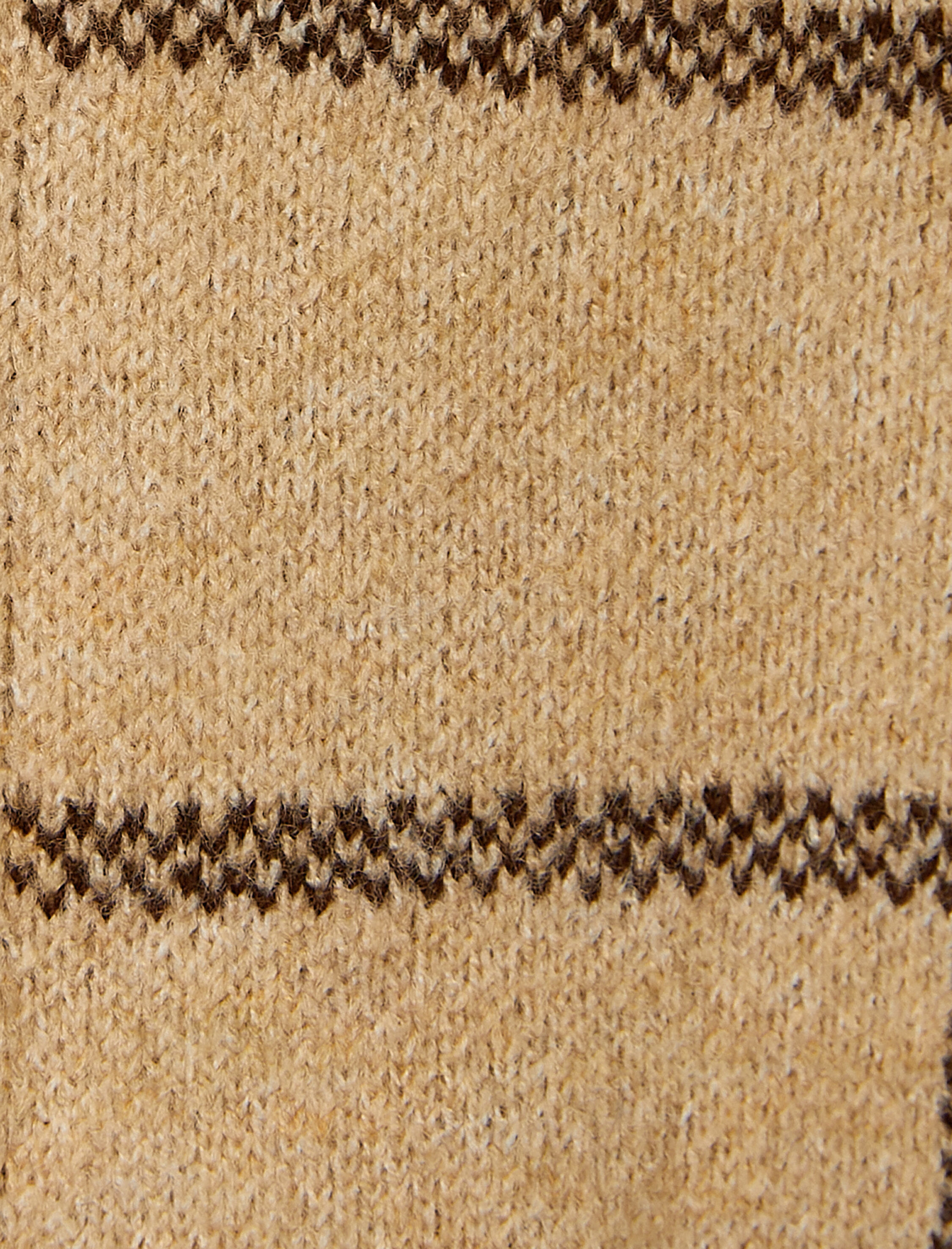   Ekose Triko Hırka Rahat Kalıp Ayıcık Aplike Detaylı