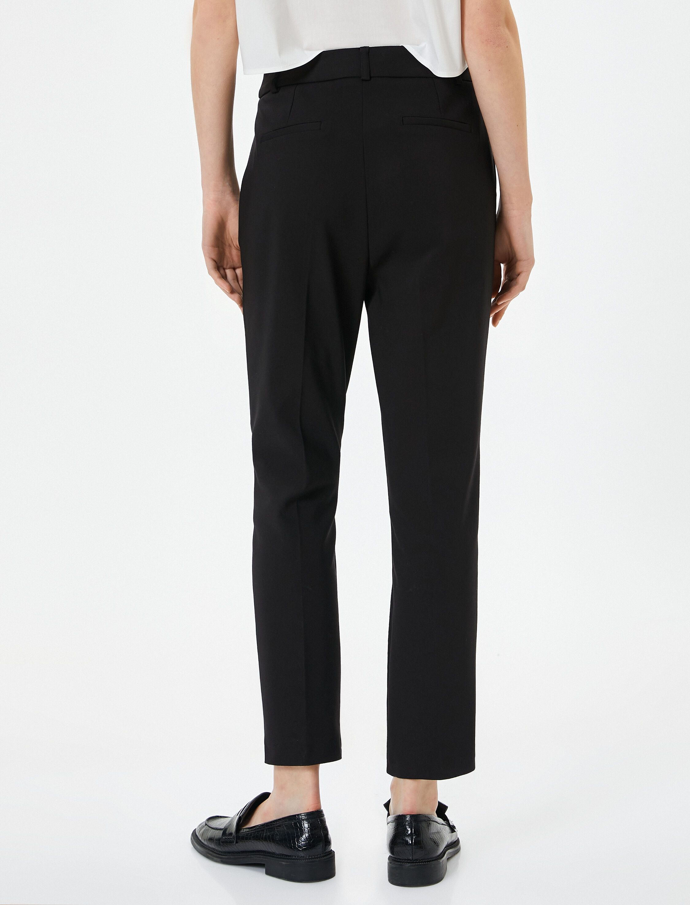   Chino Kumaş Pantolon Normal Bel Cepli