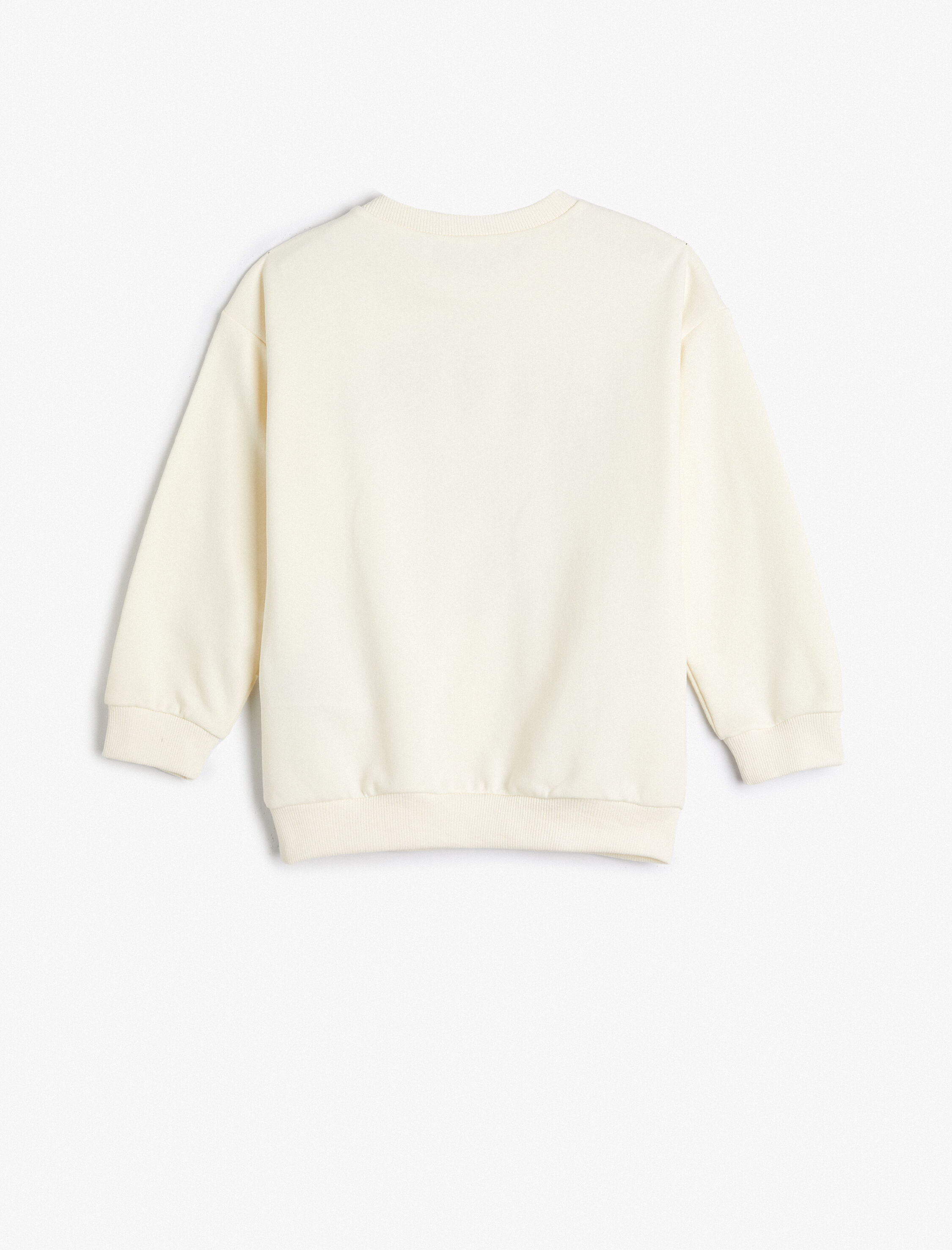  Erkek Çocuk Kolej Baskılı Sweatshirt Bisiklet Yaka Uzun Kollu