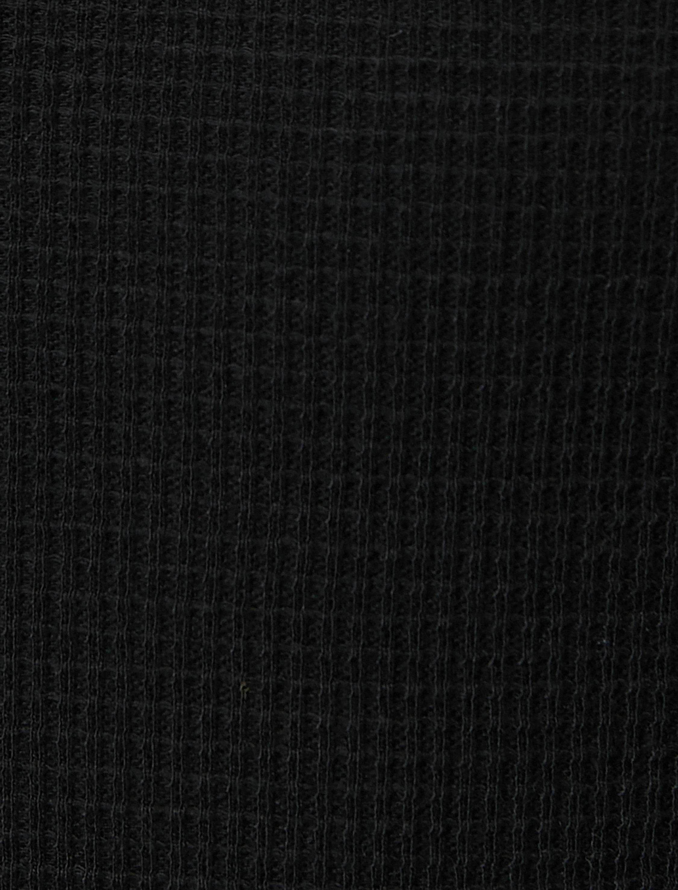   Basic Tişört Yuvarlak Yaka Düğmeli Kısa Kollu Dokulu Pamuklu