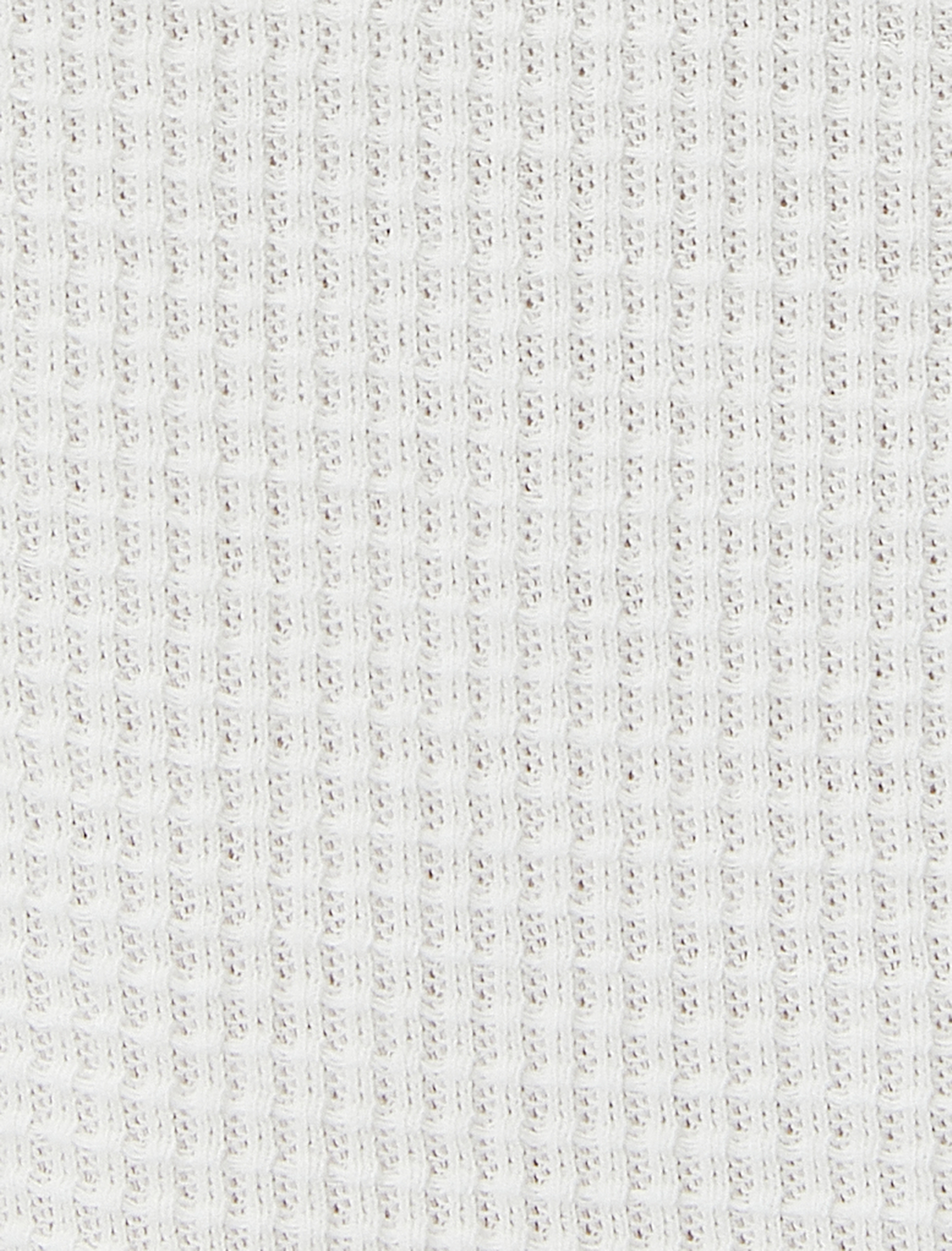   Basic Tişört Yuvarlak Yaka Düğmeli Kısa Kollu Dokulu Pamuklu