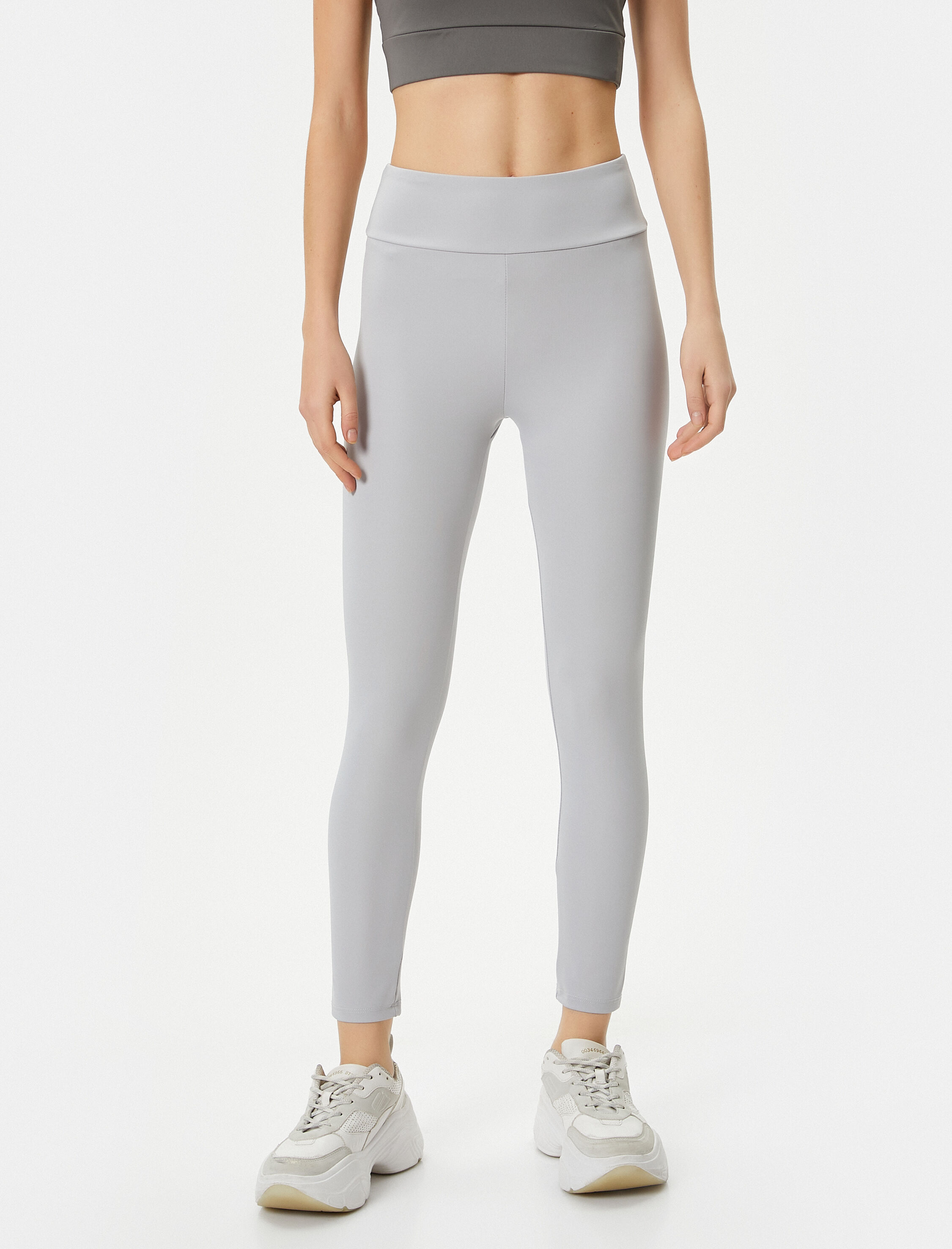   Spor Tayt Yüksek Bel Dar Kalıp