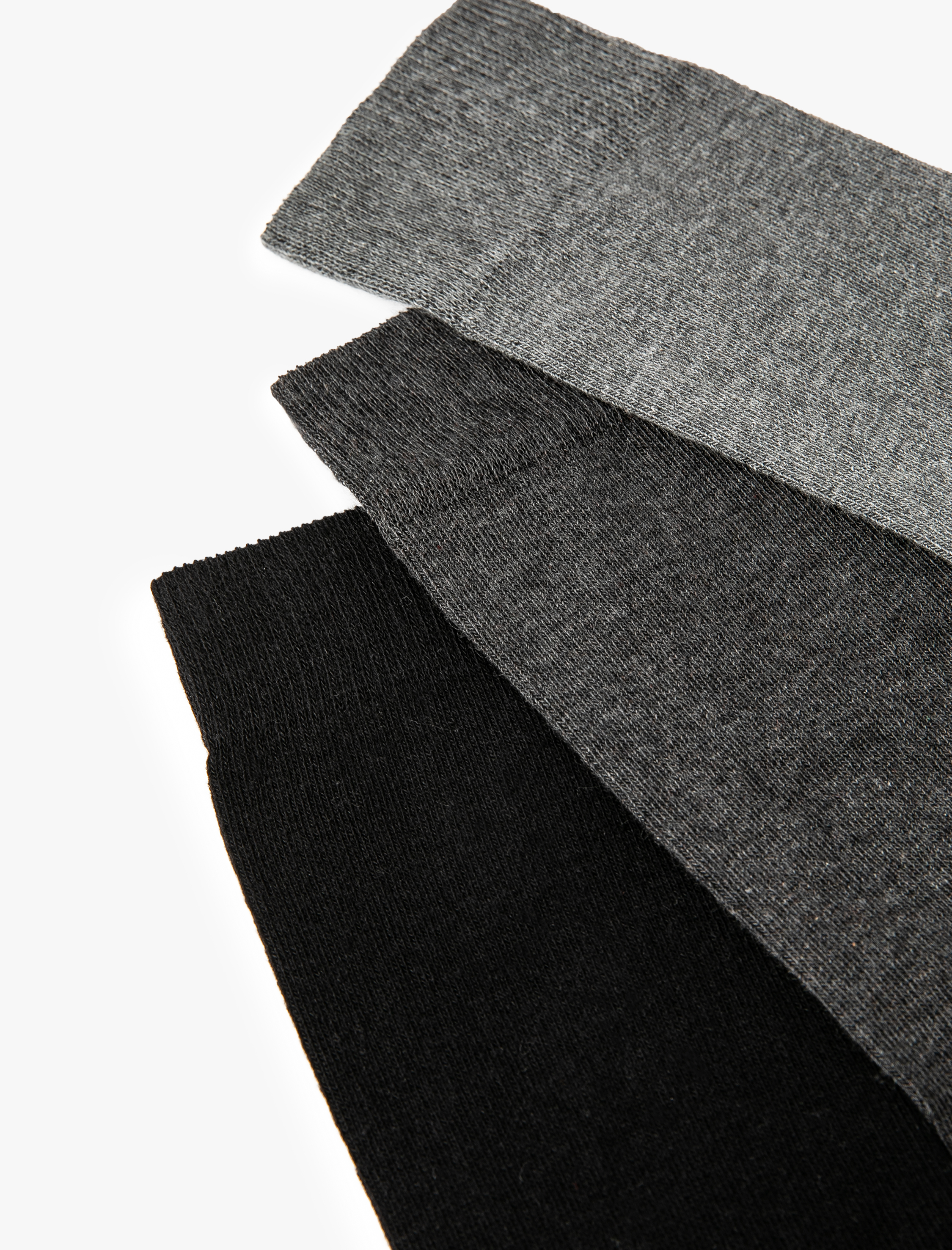  Erkek 3'lü Soket Çorap Seti Çok Renkli