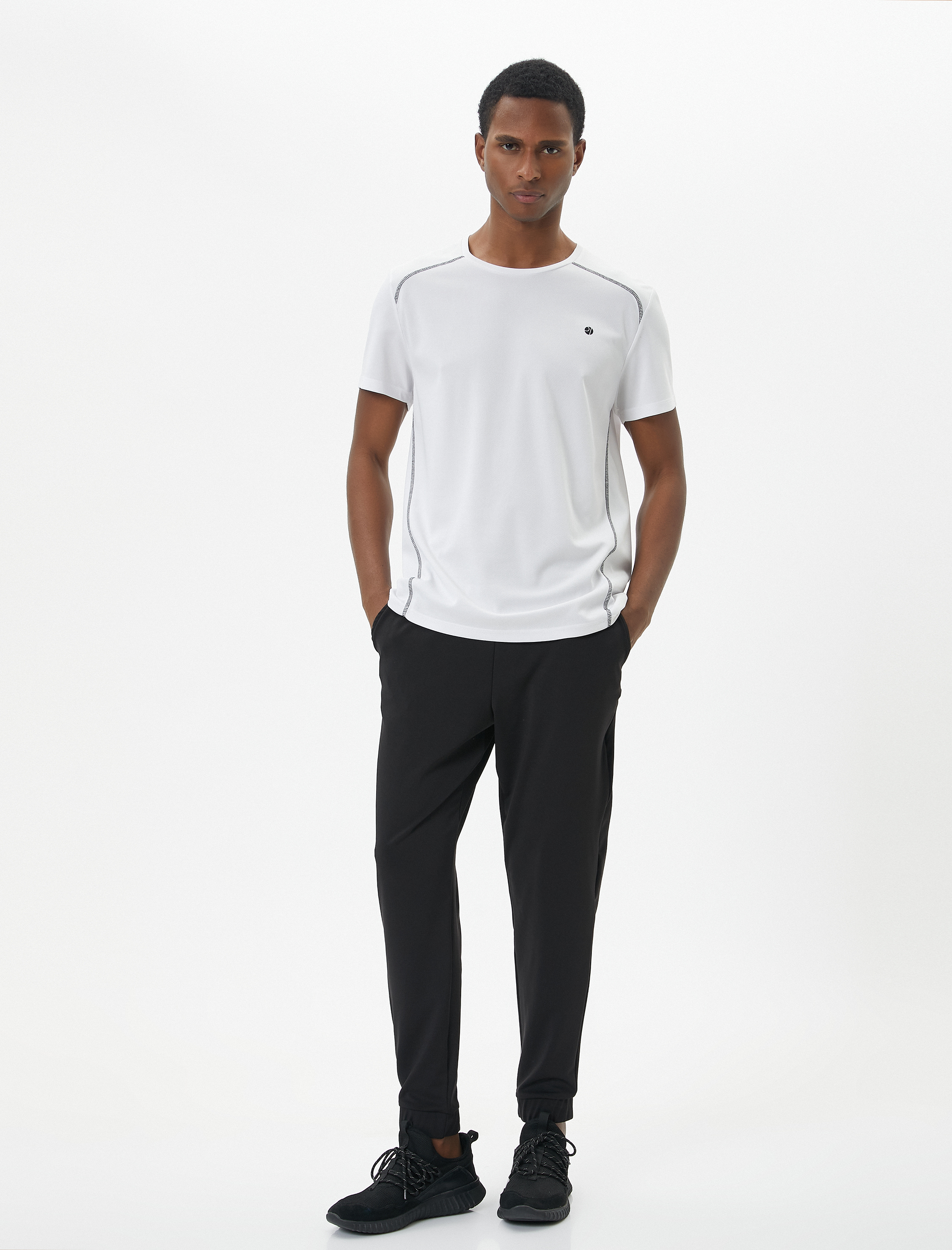   Jogger Eşofman Altı Beli Bağcıklı Cep Detaylı