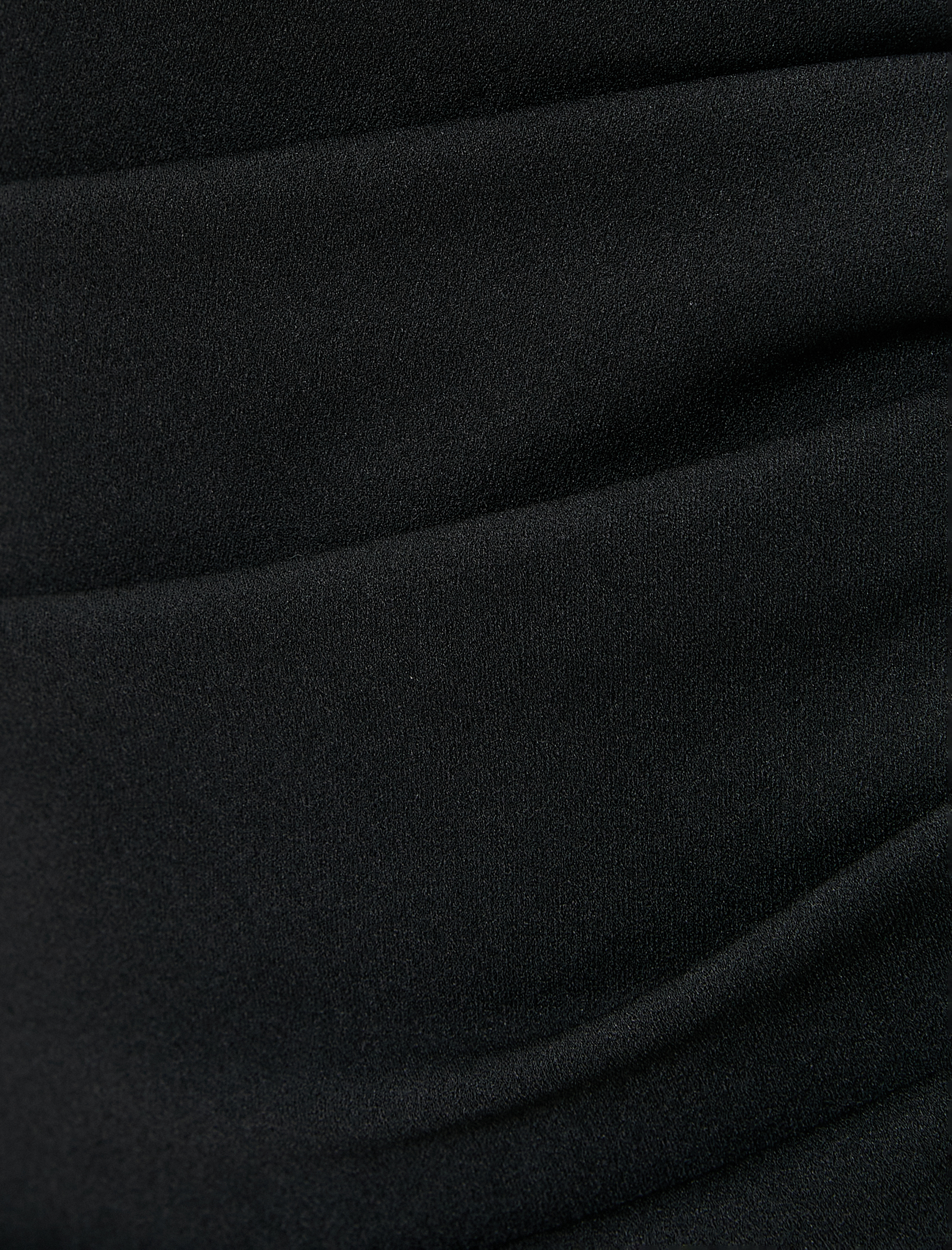   Tek Omuz Mini Elbise Drapeli