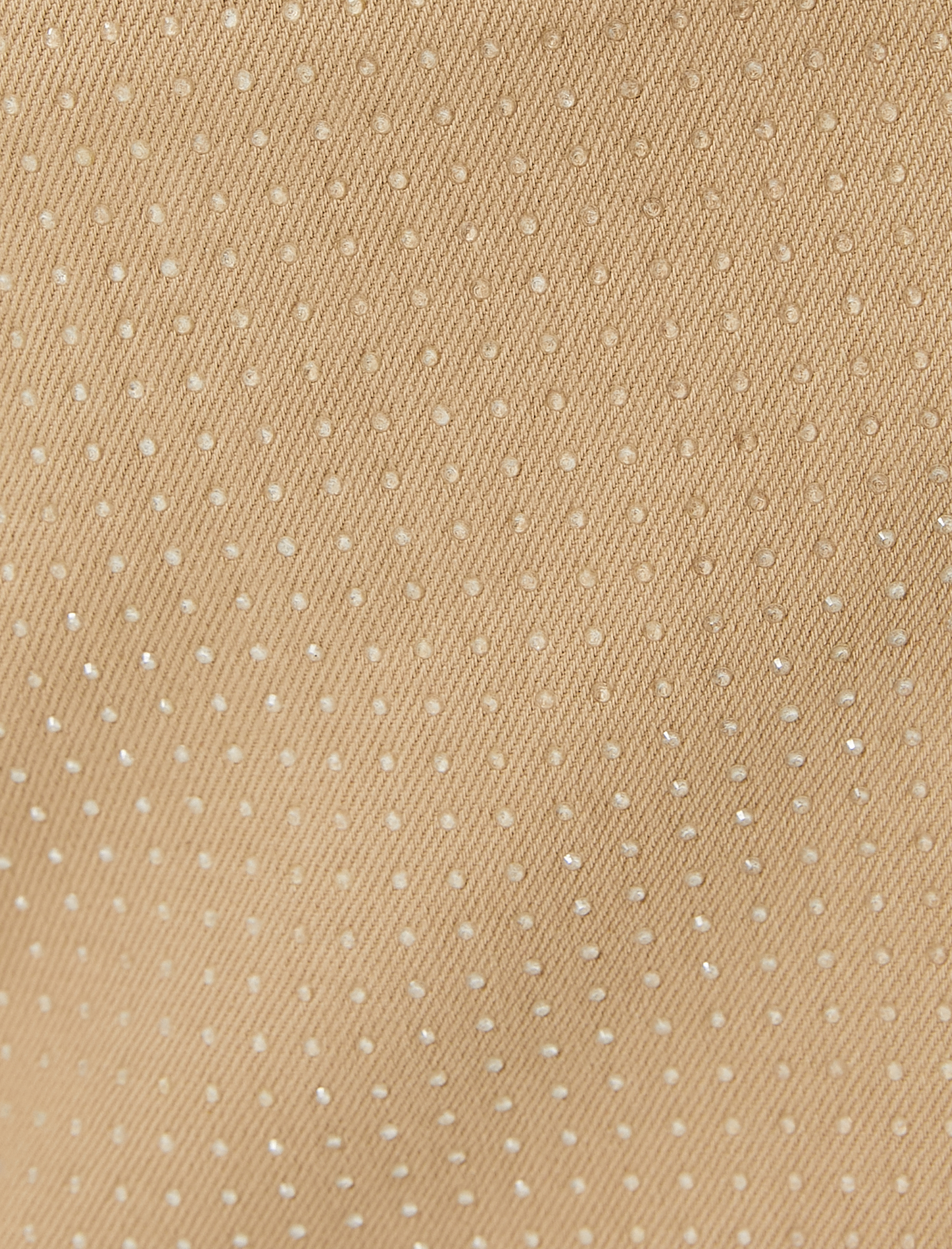 Taşlı Mini Etek Standart Bel Dar Kalıp A Kesim