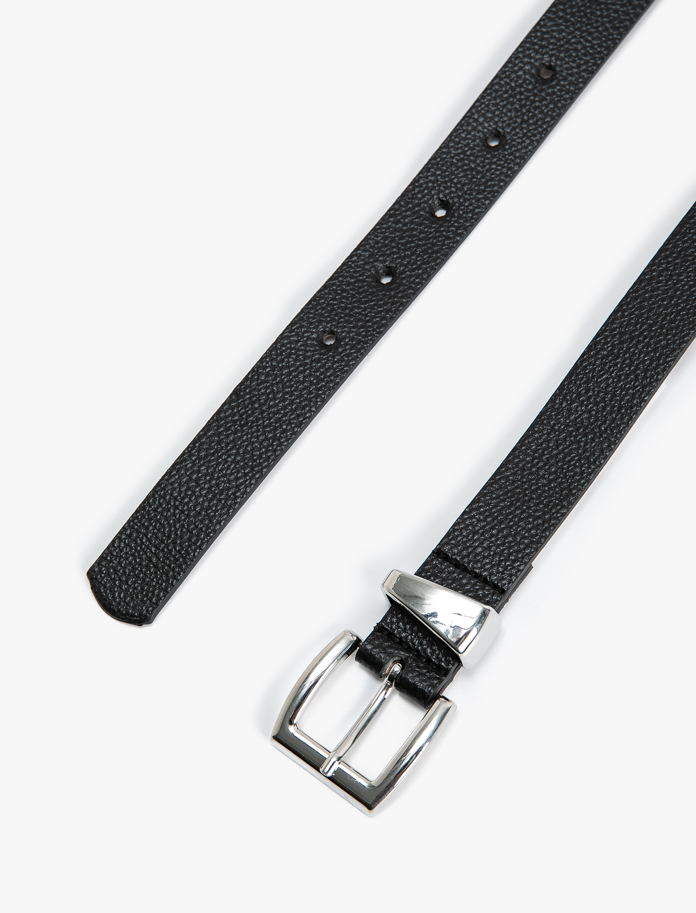  Kadın Metal Buckle Detail Belt