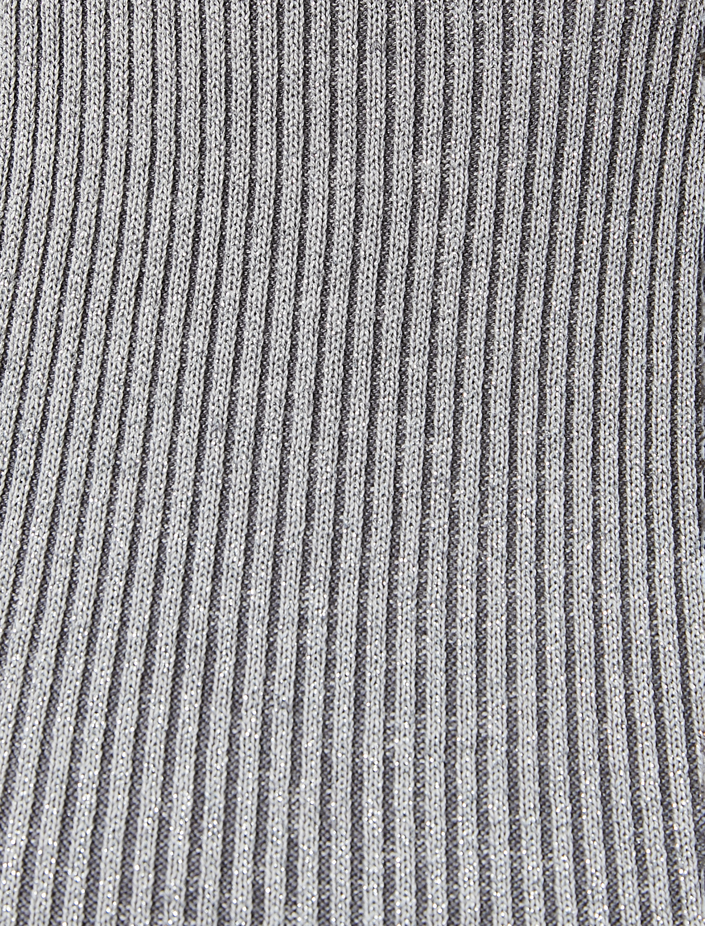   Halter Yaka Fitilli Atlet Simli Viskon Karışımlı