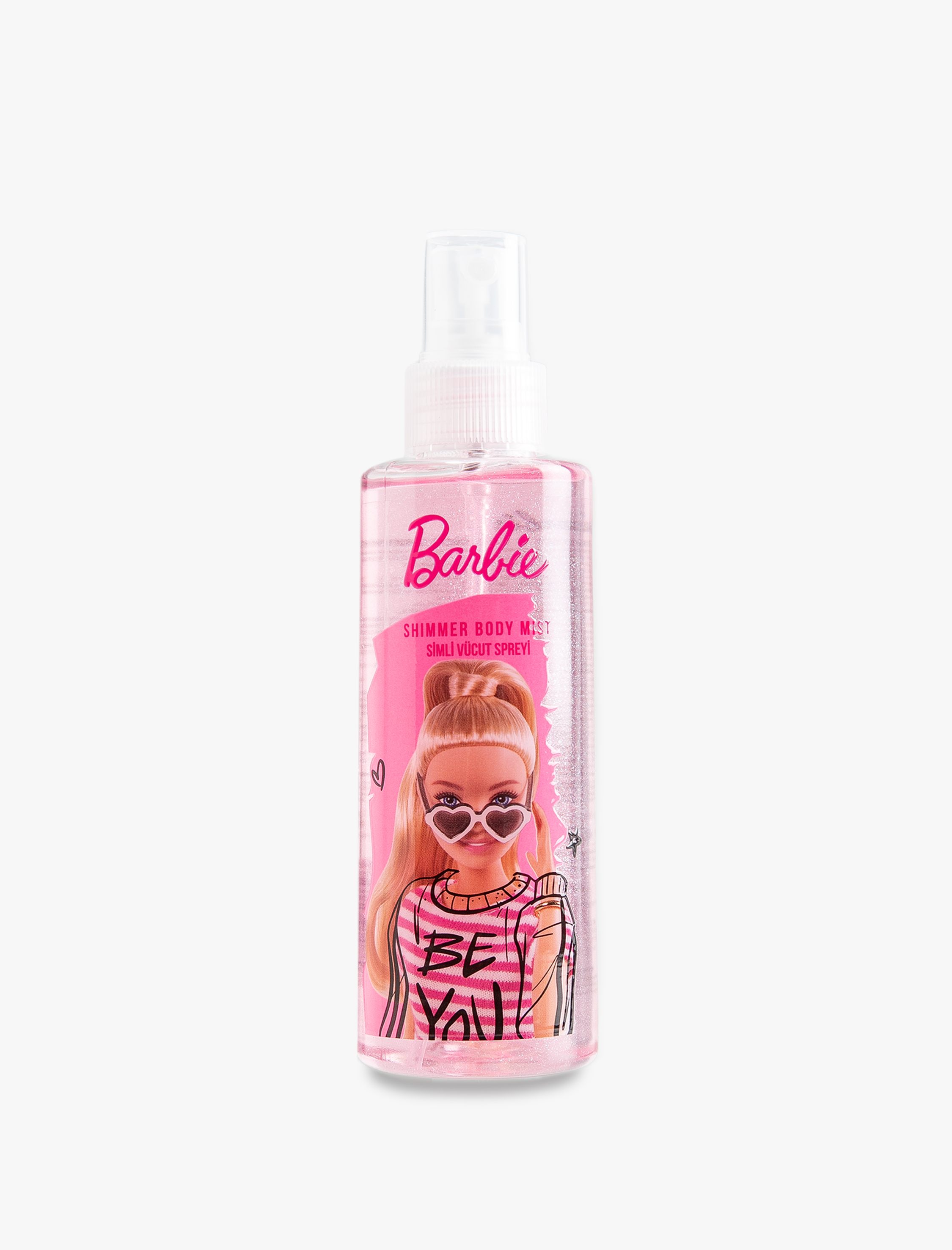  Kadın Barbie Simli Vücut Spreyi Lisanslı 150ML